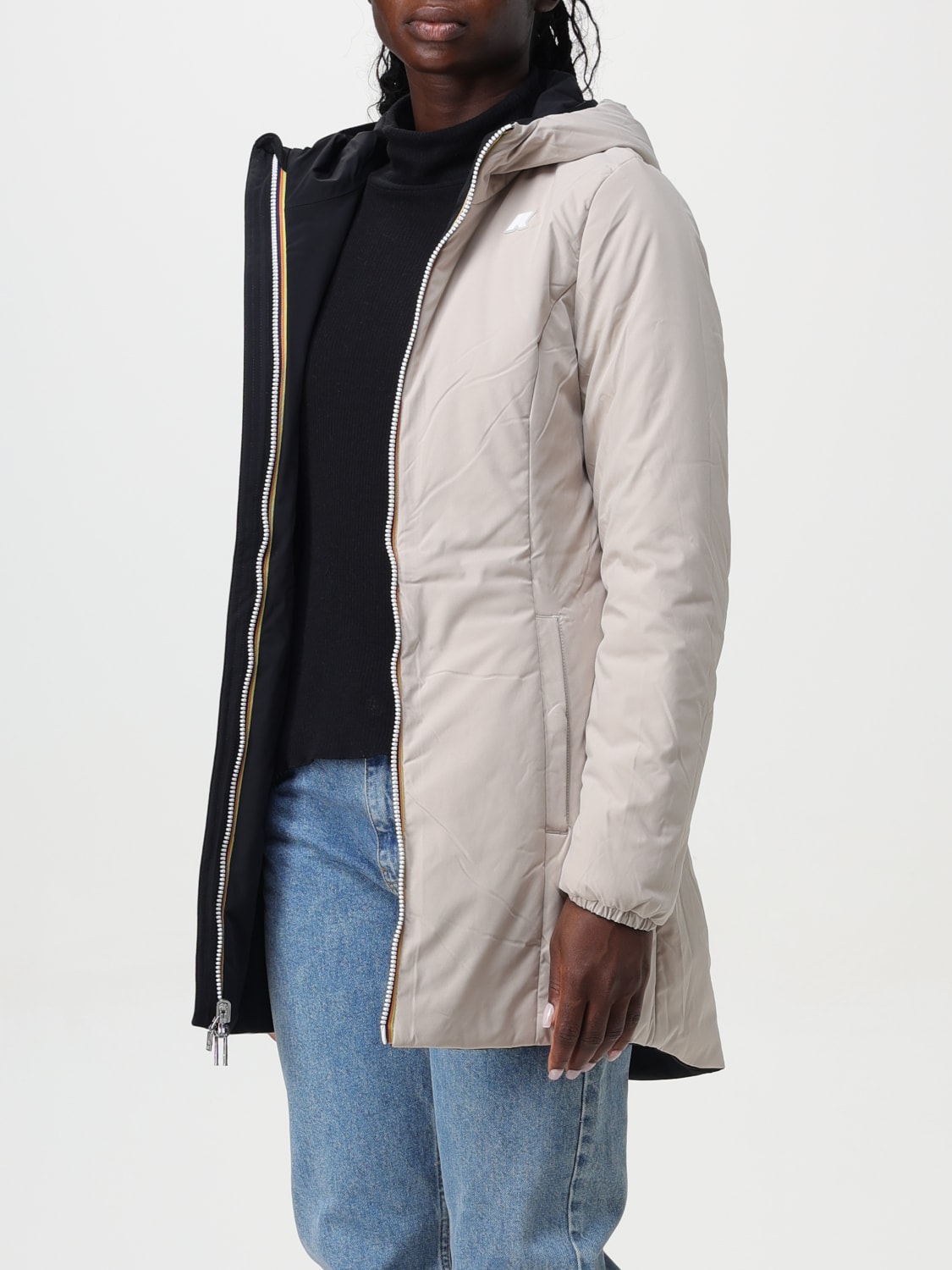 K-WAY CHAQUETA: Chaqueta mujer K-way, Negro - Img 3