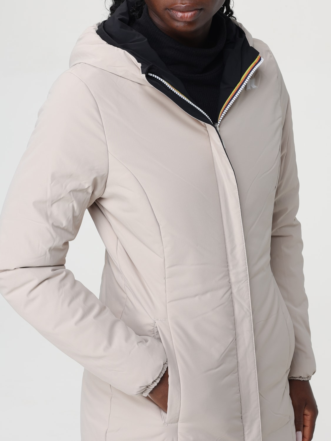 K-WAY CHAQUETA: Chaqueta mujer K-way, Negro - Img 4