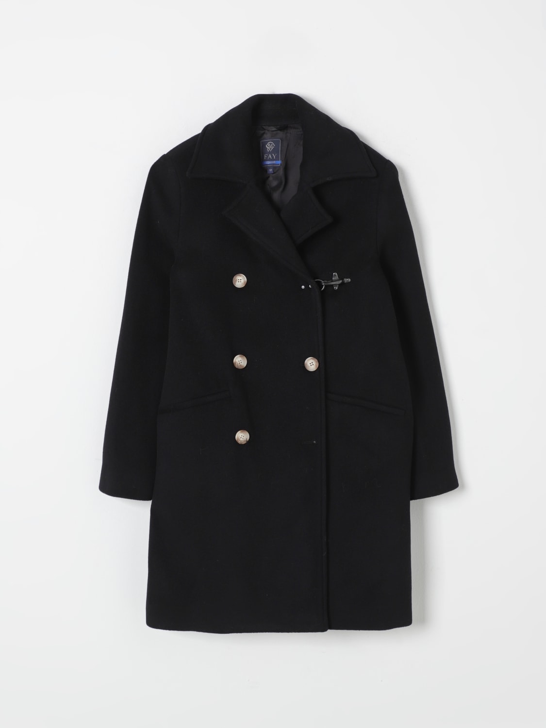 Junior black coat shop