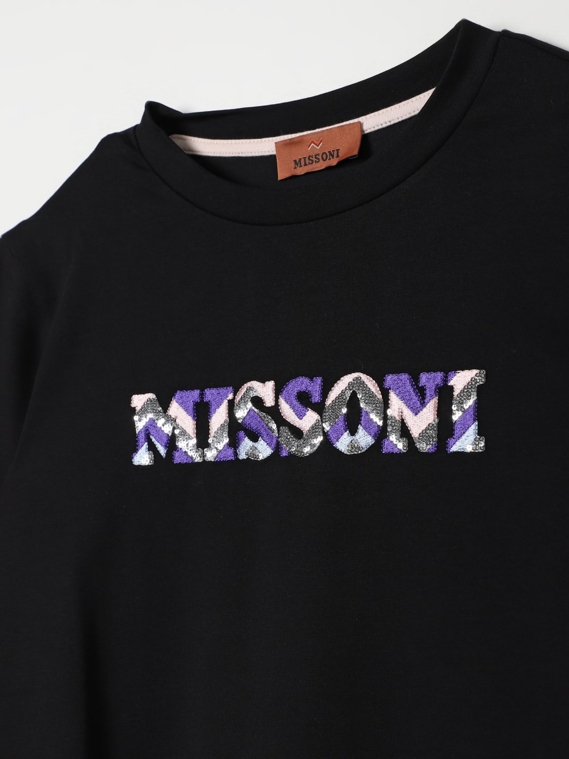 MISSONI 티셔츠: 티셔츠 남아 Missoni, 블랙 - Img 3