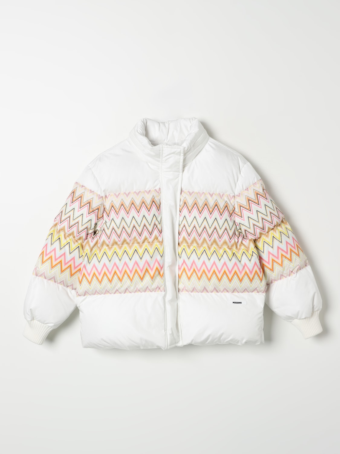 MISSONI JACKET: Jacket kids Missoni, White - Img 1