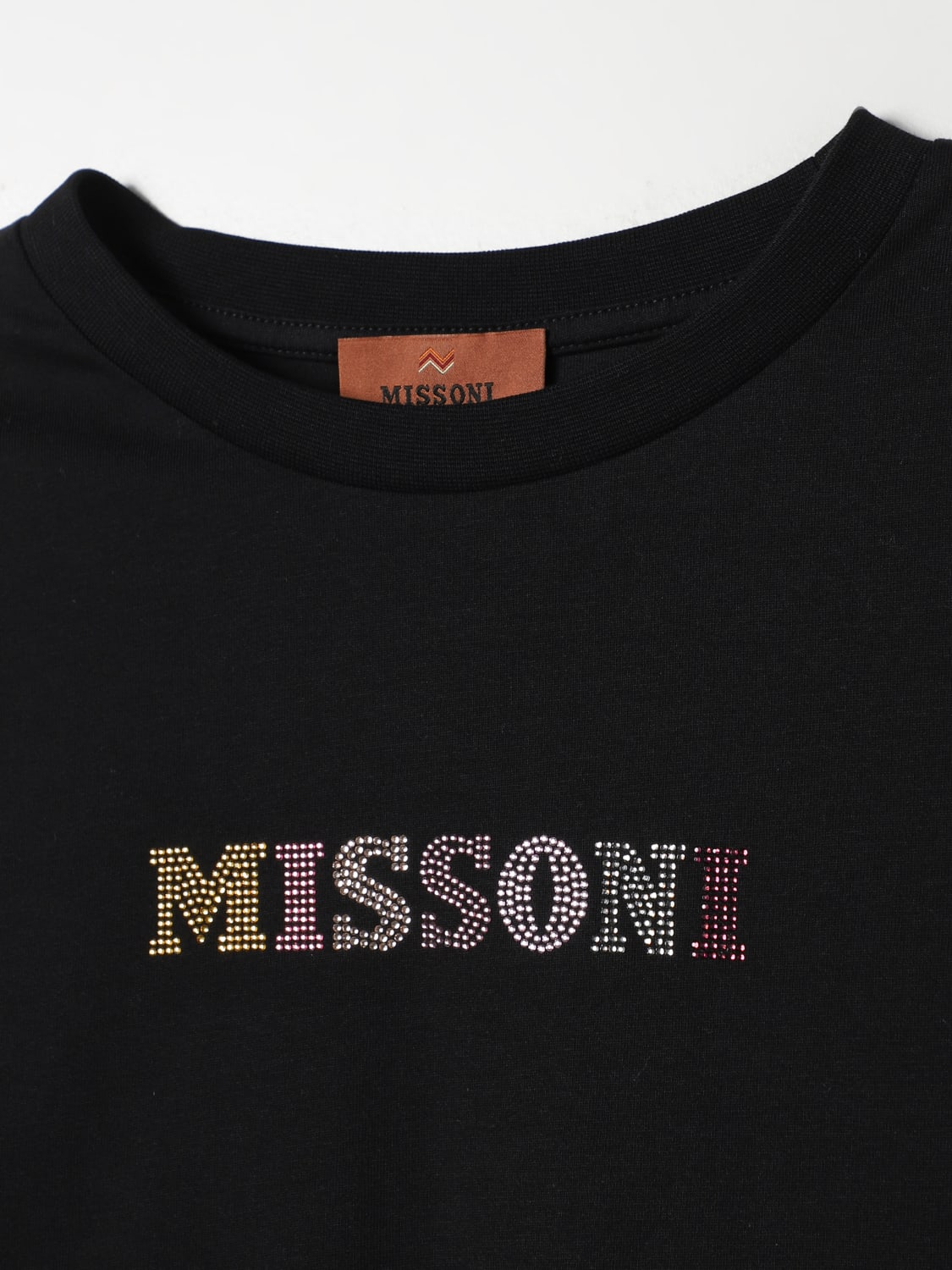 MISSONI T恤: T恤 儿童 Missoni, 黑色 - Img 3