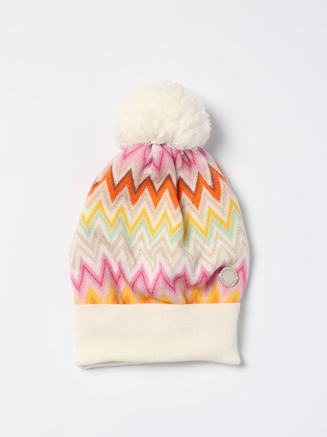 MISSONI GIRLS' HATS: Girls' hats kids Missoni, Pink - Img 1