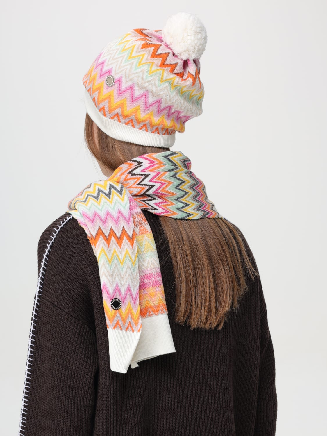 MISSONI GIRLS' HATS: Girls' hats kids Missoni, Pink - Img 3