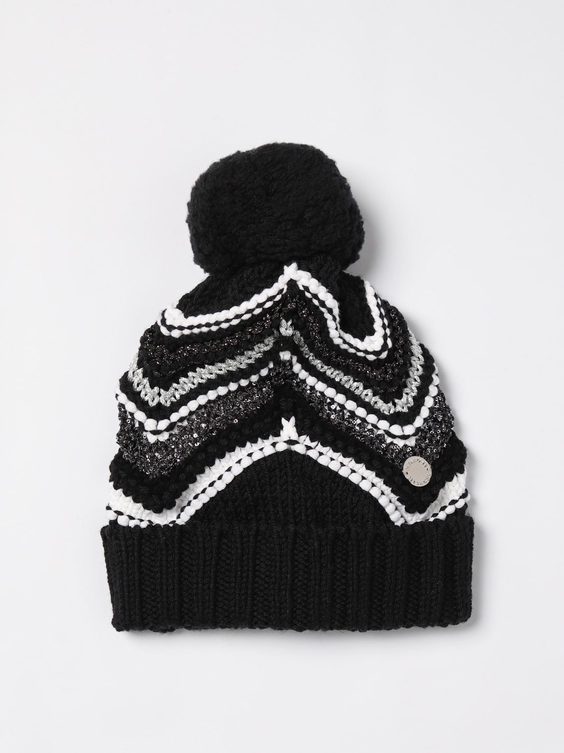 MISSONI GIRLS' HATS: Girls' hats kids Missoni, Black - Img 1