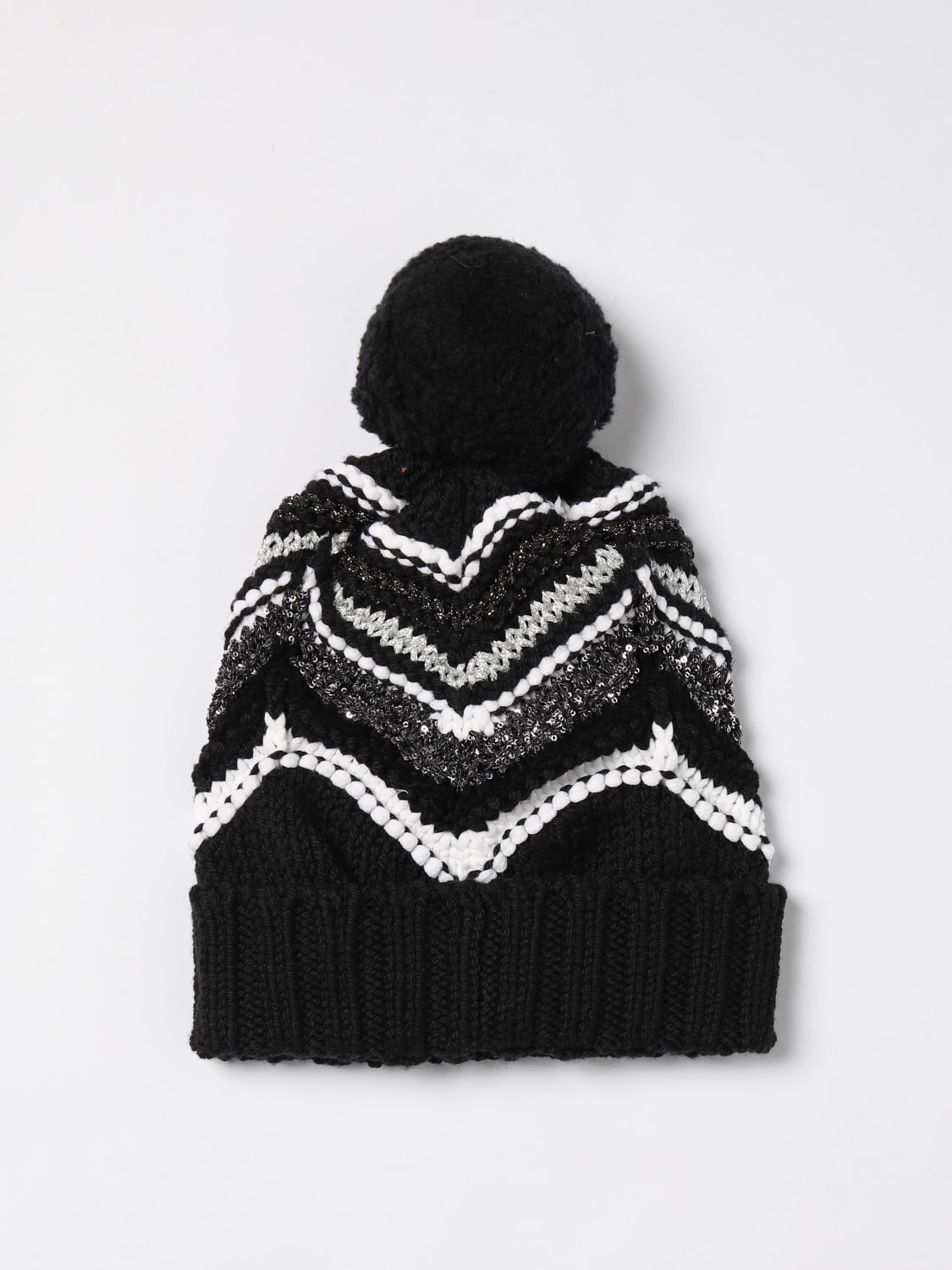 MISSONI CHAPEAUX FILLE: Chapeaux fille enfant Missoni, Noir - Img 3