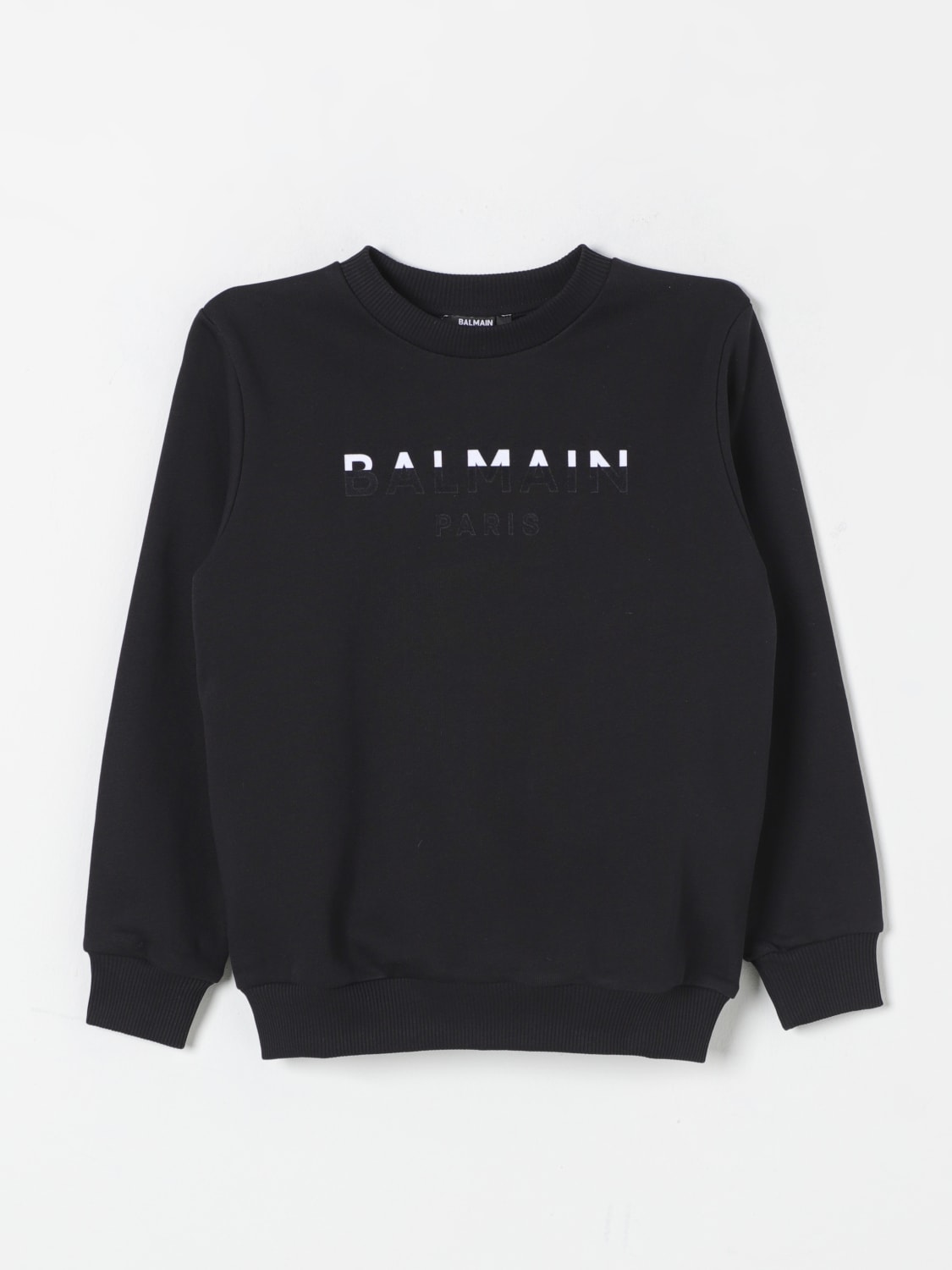 BALMAIN SWEATER: Sweater kids Balmain Kids, Black - Img 1