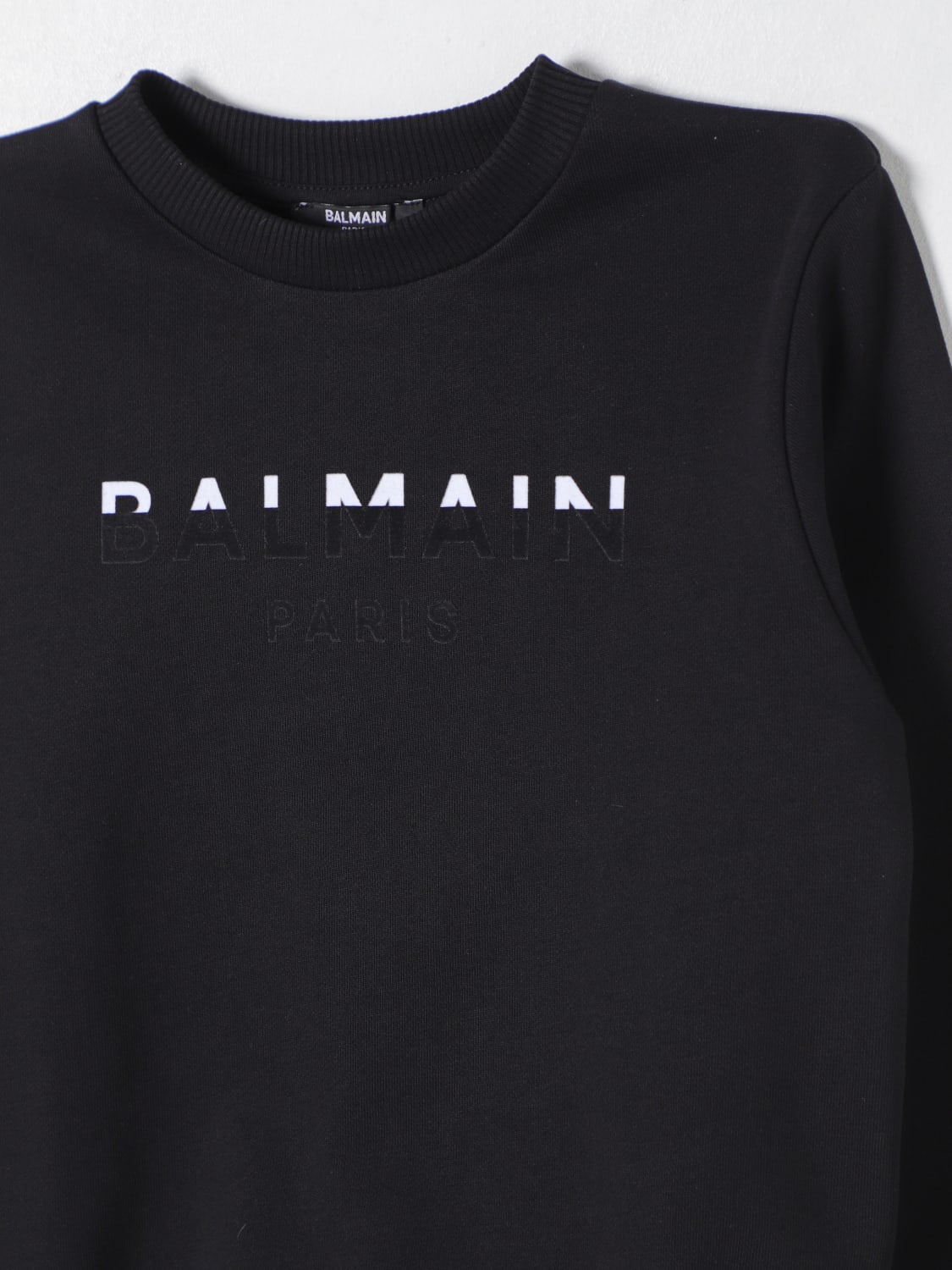 BALMAIN SWEATER: Sweater kids Balmain Kids, Black - Img 3