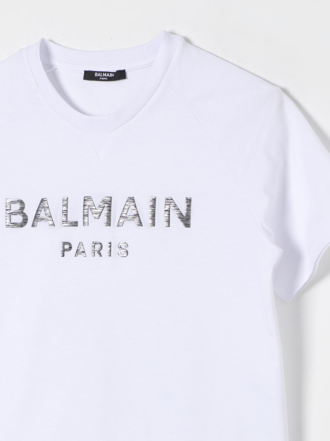 BALMAIN T-SHIRT: T-shirt kids Balmain Kids, White - Img 3