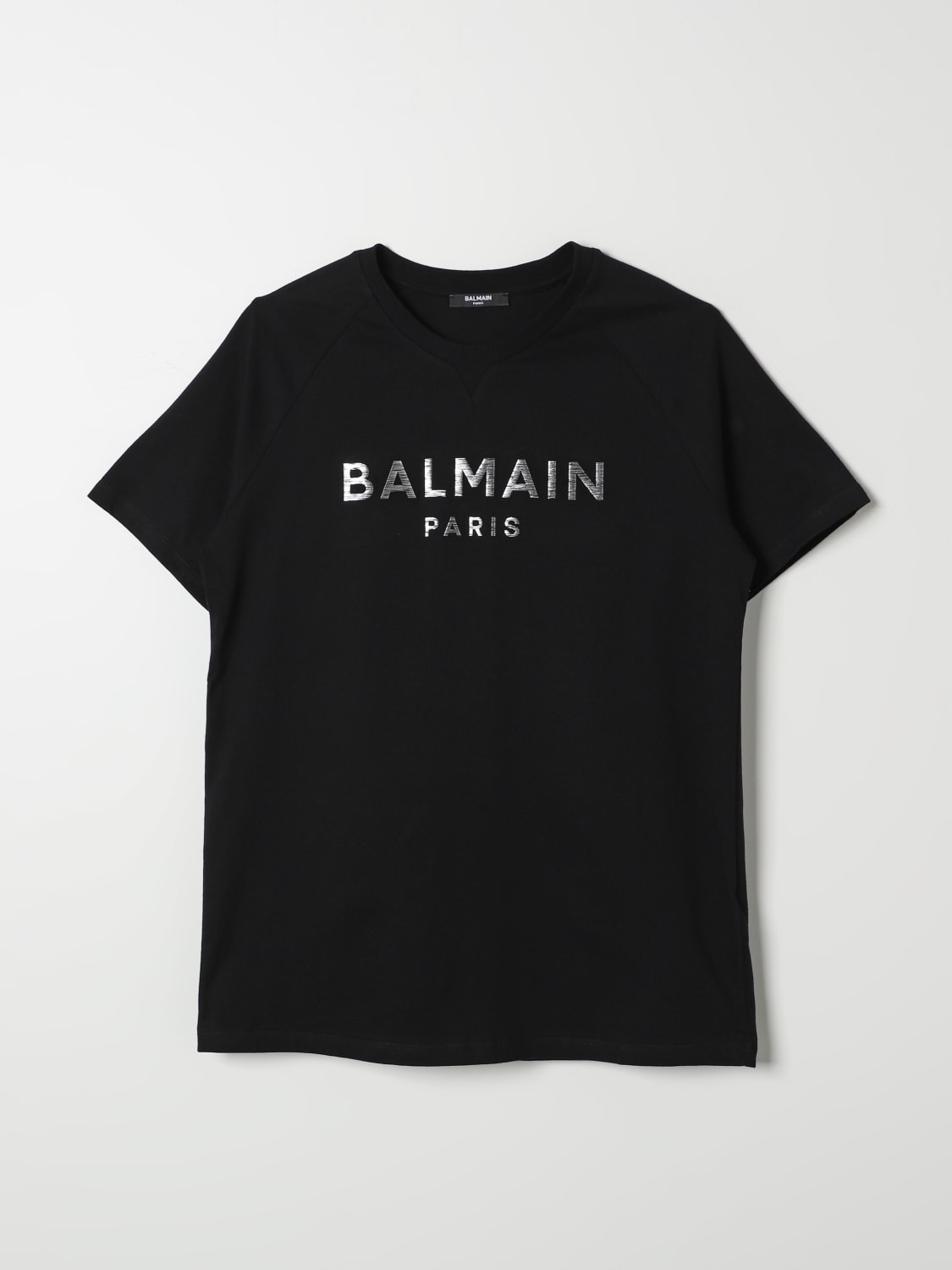 BALMAIN T恤: T恤 儿童 Balmain Kids, 黑色 - Img 1