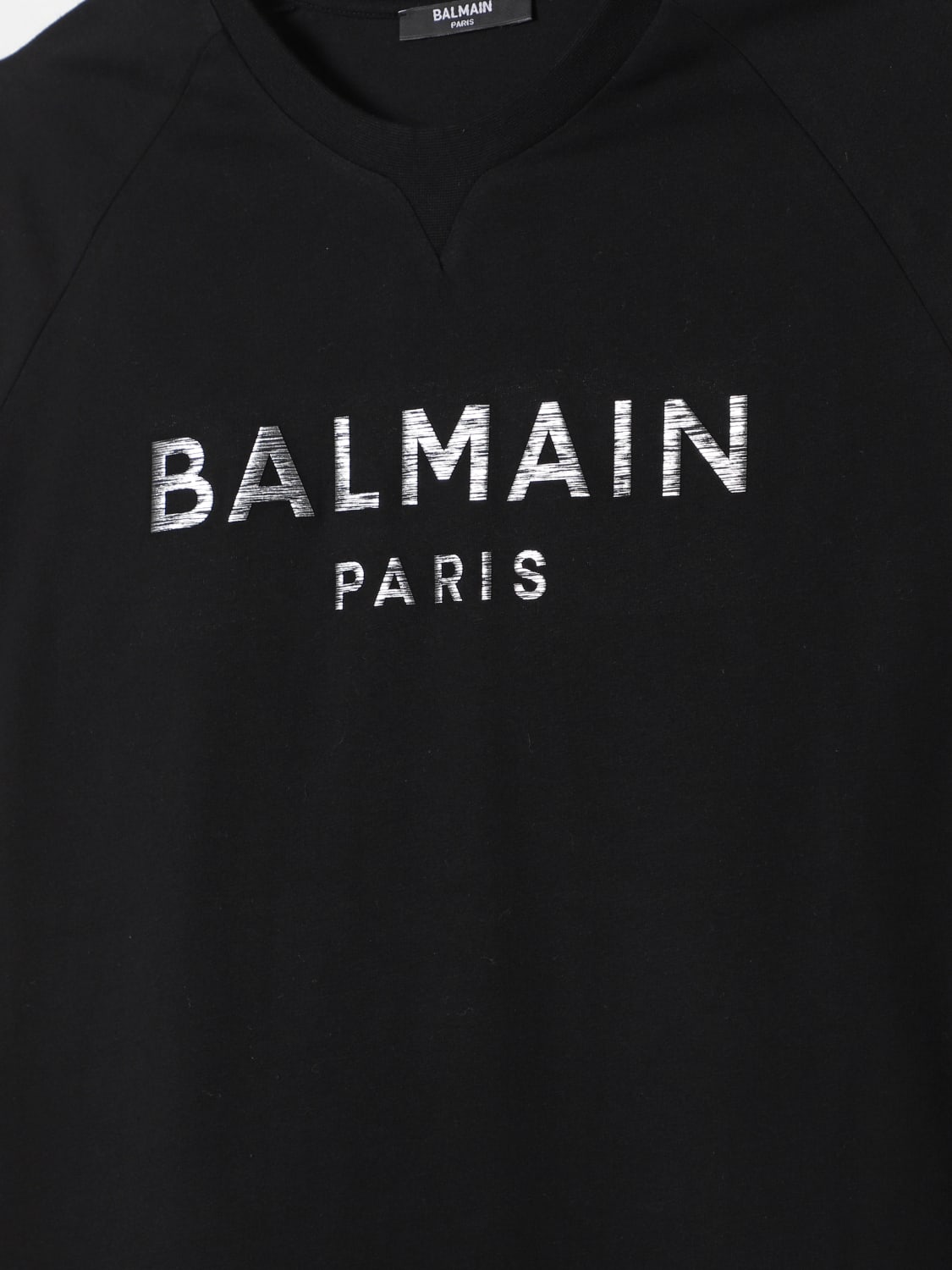 BALMAIN T恤: T恤 儿童 Balmain Kids, 黑色 - Img 3