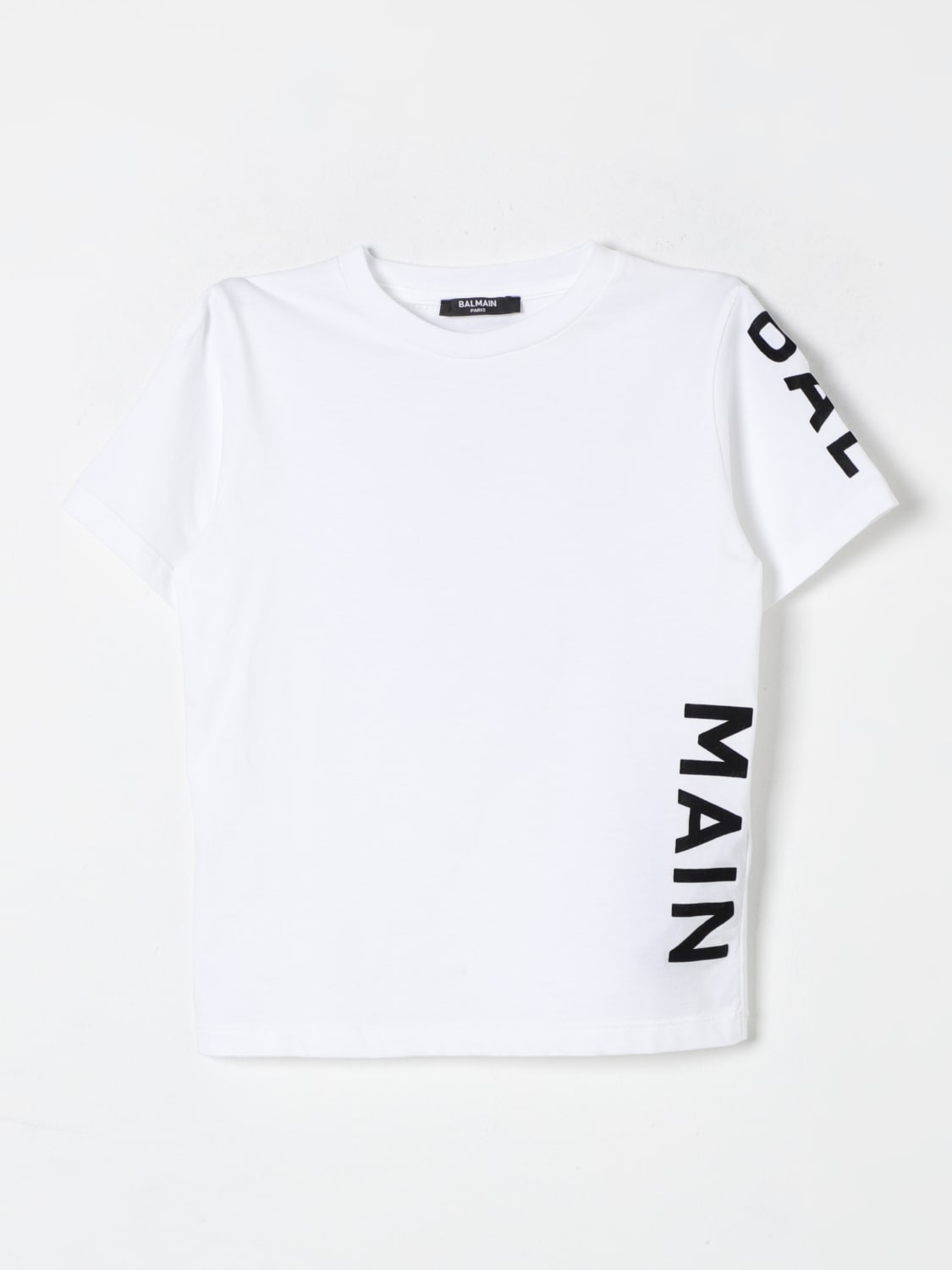 BALMAIN Tシャツ: Tシャツ ボーイ Balmain Kids, ホワイト - Img 1