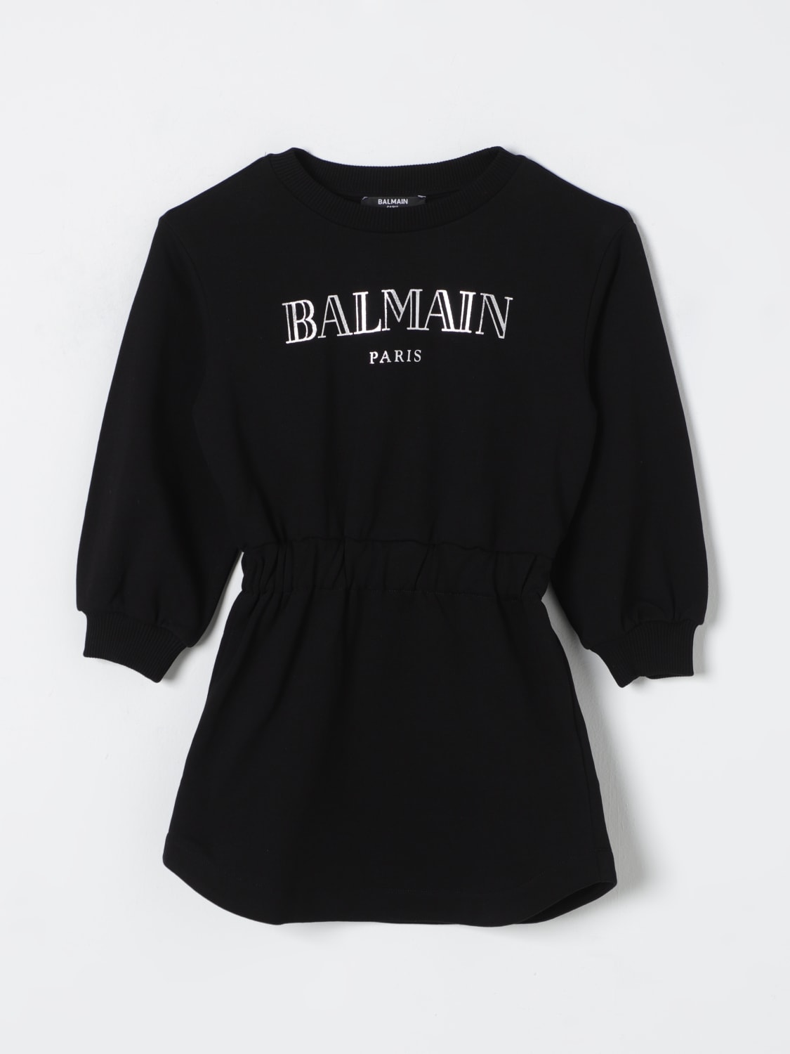 BALMAIN DRESS: Dress kids Balmain Kids, Black - Img 1