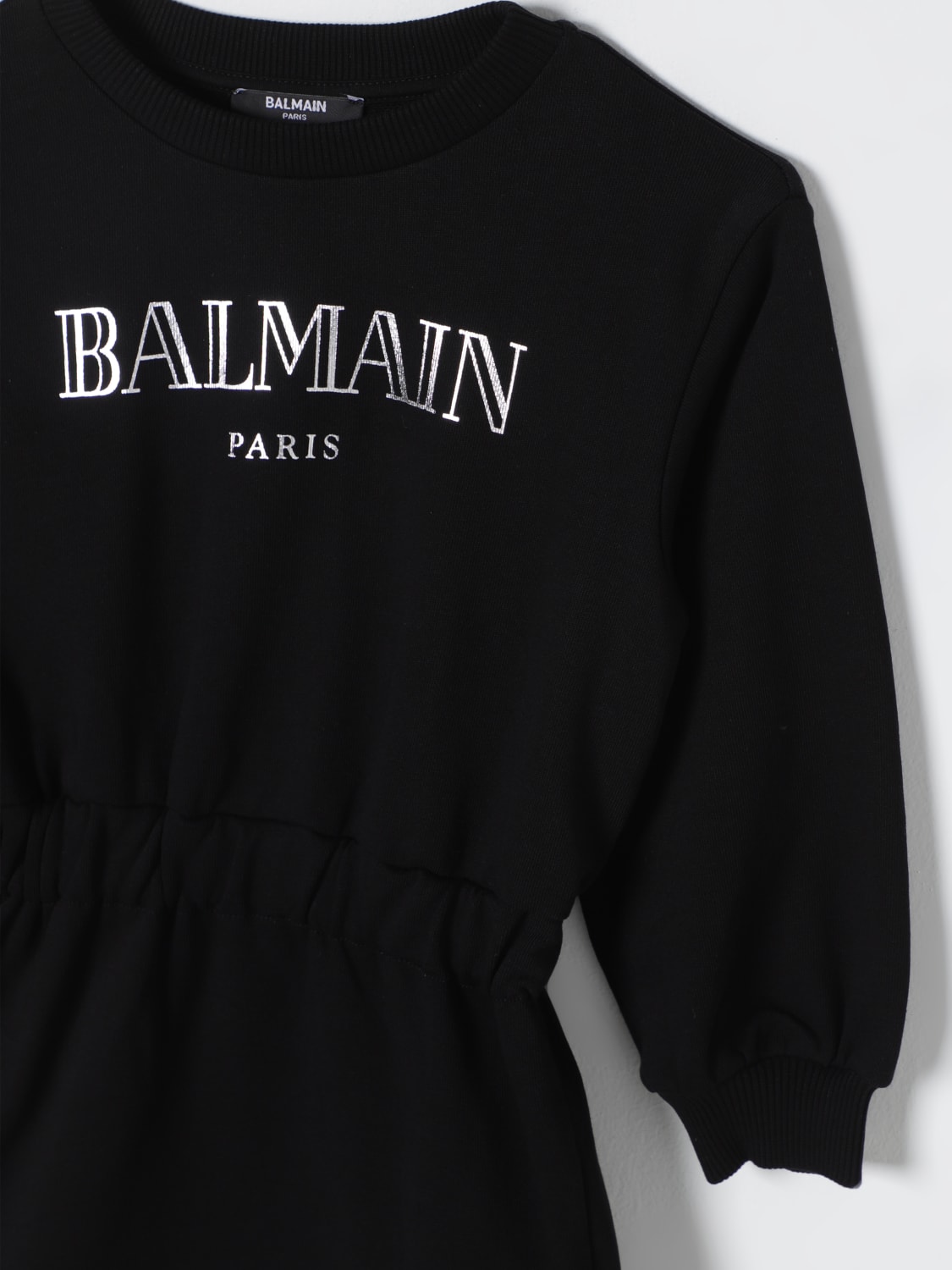 BALMAIN DRESS: Dress kids Balmain Kids, Black - Img 3