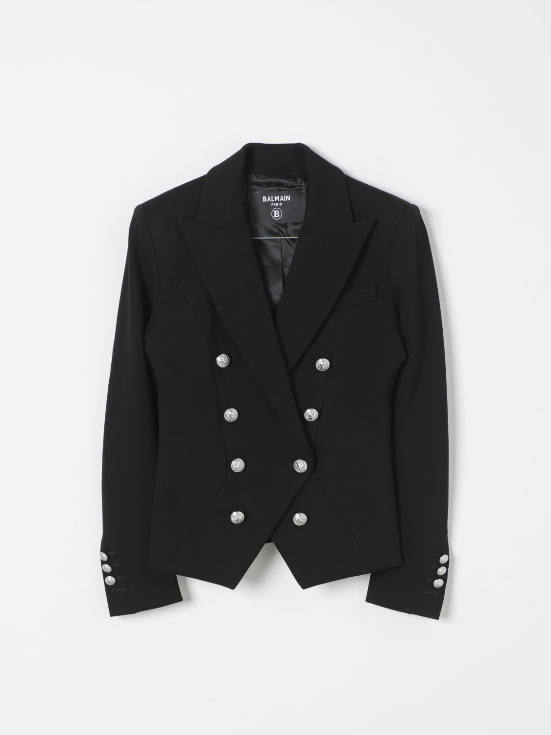 BALMAIN BLAZER: Blazer kids Balmain Kids, Black - Img 1