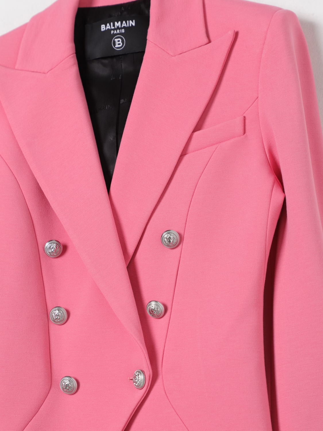 BALMAIN BLAZER: Blazer kids Balmain Kids, Pink - Img 3