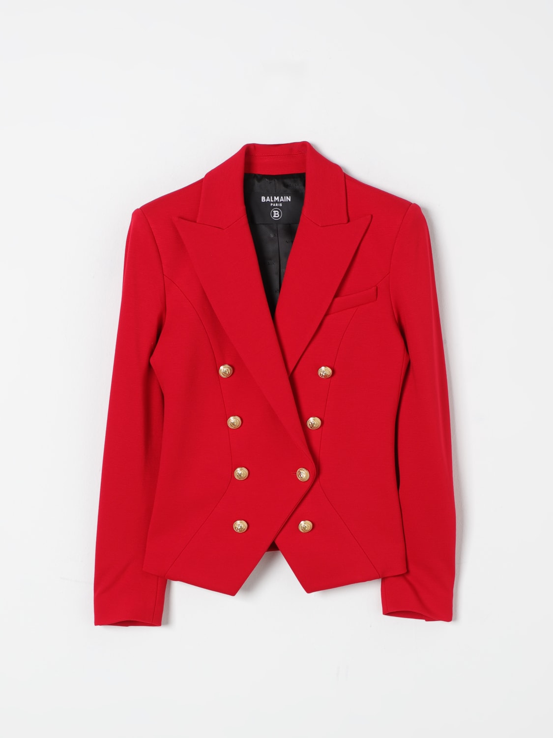 BALMAIN BLAZER: Blazer kids Balmain Kids, Red - Img 1