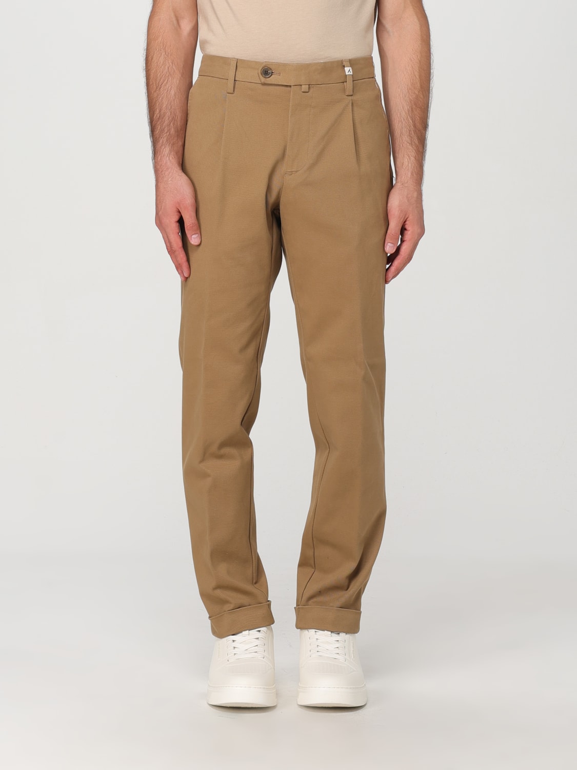 MYTHS PANTS: Pants men Myths, Beige - Img 1