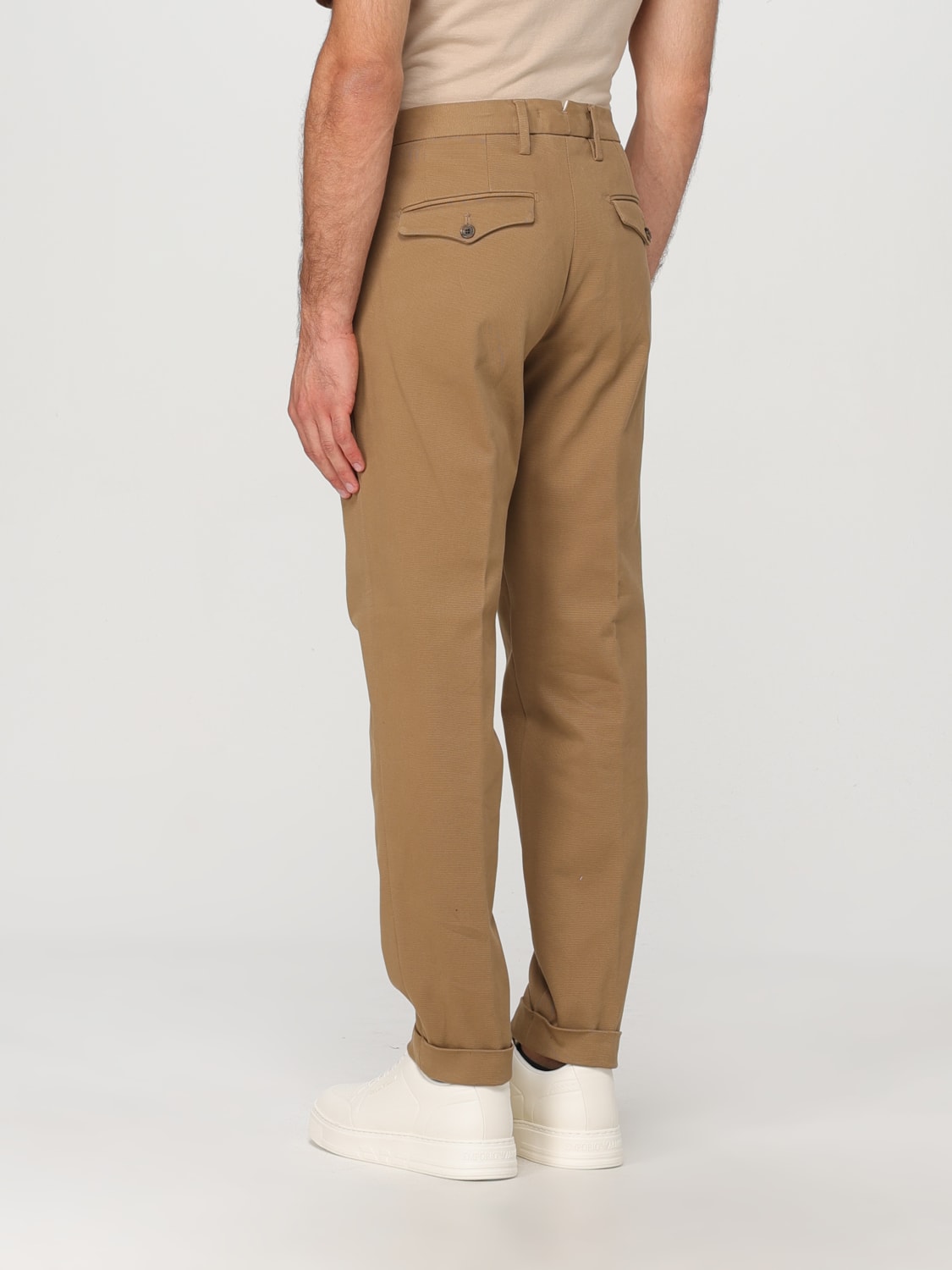 MYTHS PANTS: Pants men Myths, Beige - Img 2