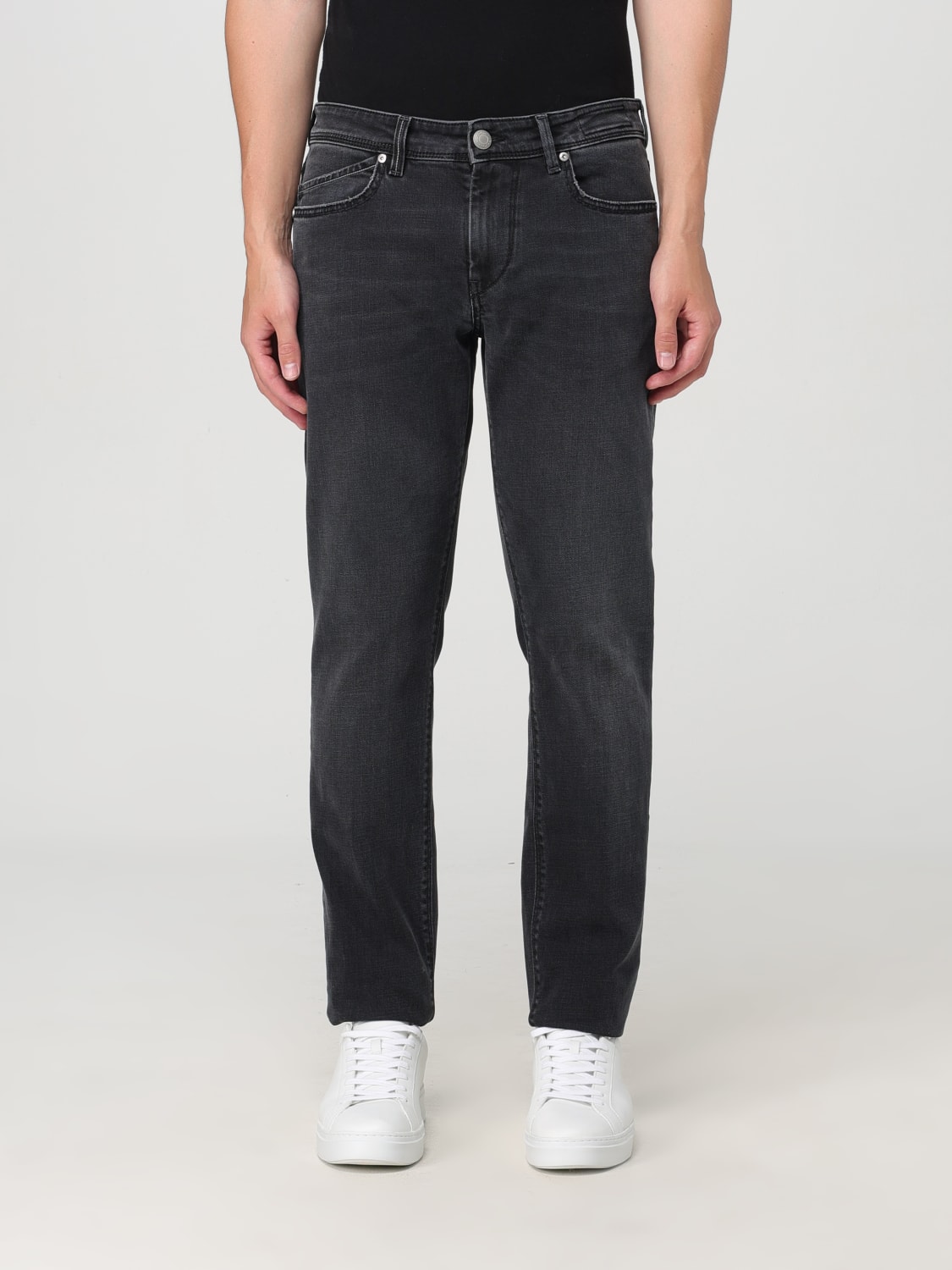 RE-HASH JEANS: Jeans men Re-hash, Black - Img 1