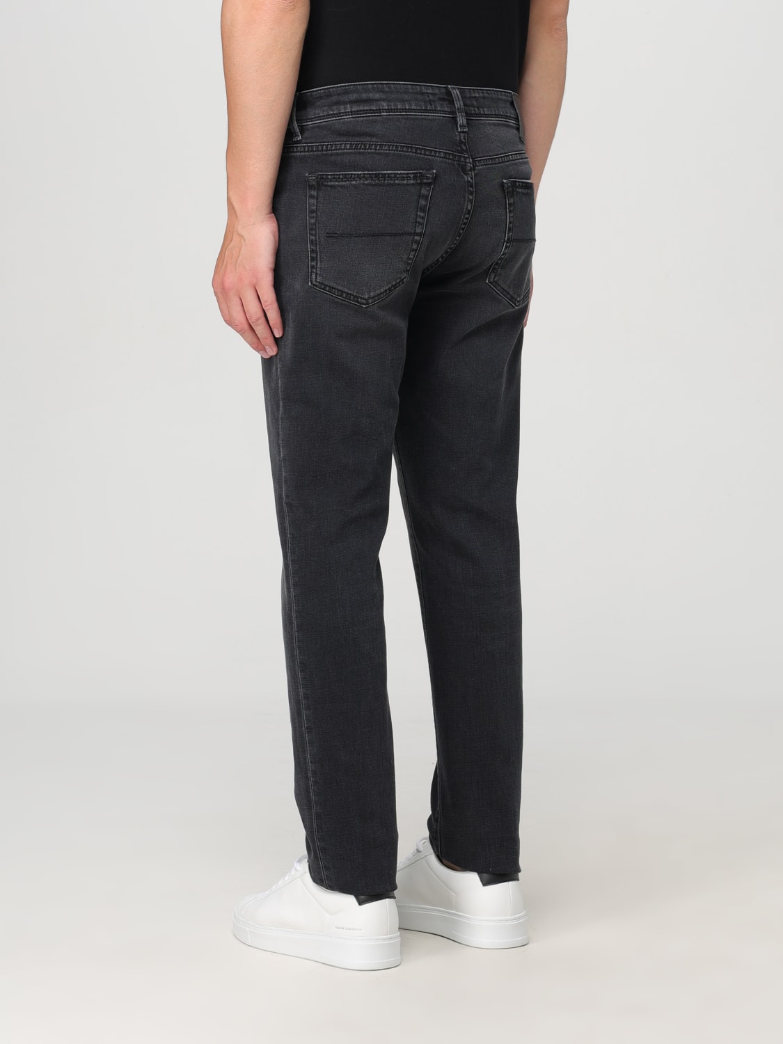 RE-HASH JEANS: Jeans men Re-hash, Black - Img 2