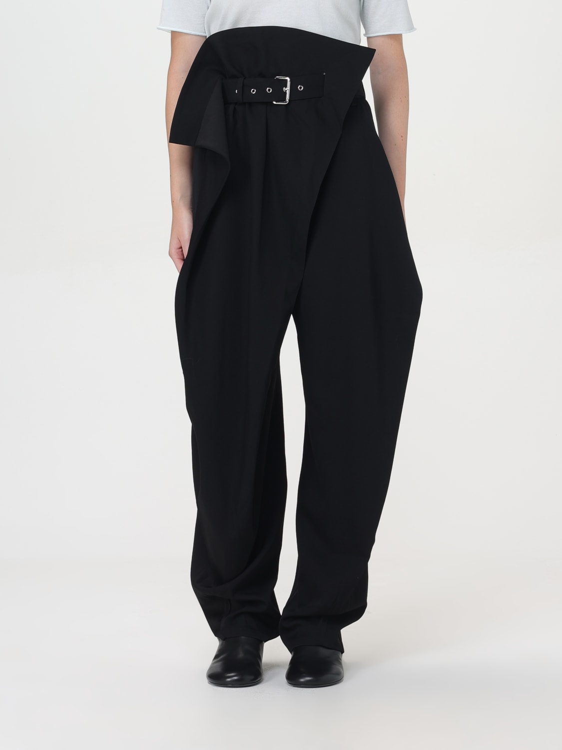 JW ANDERSON PANTALÓN: Pantalòn cortos mujer Jw Anderson, Negro - Img 1