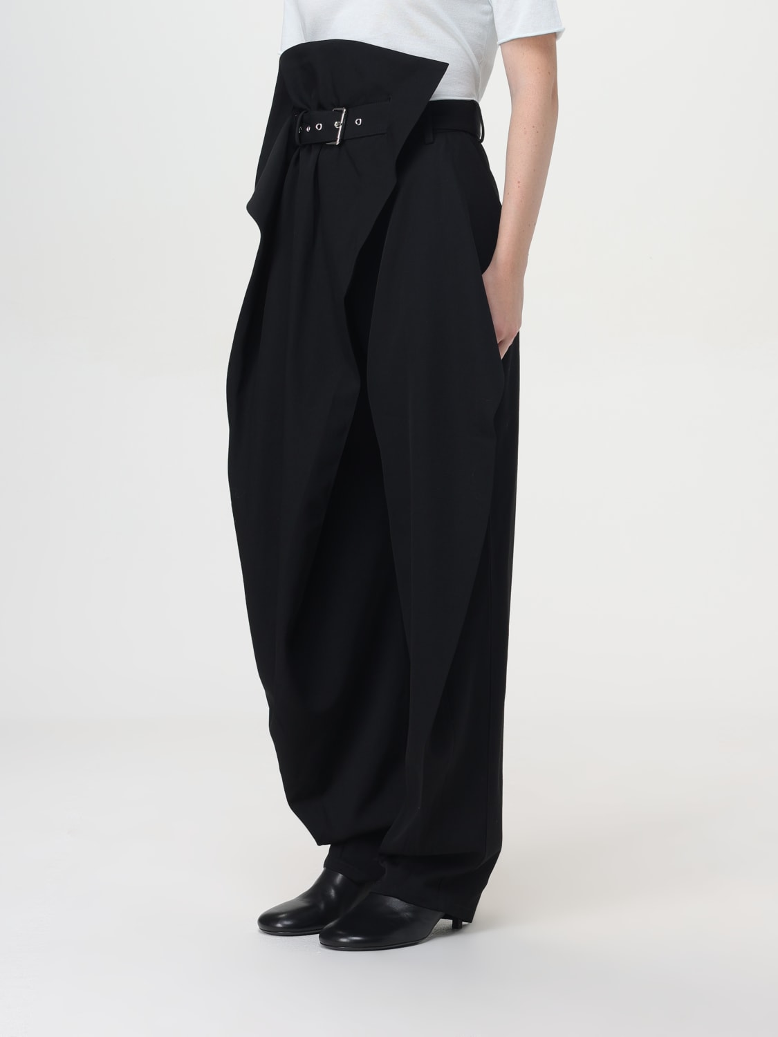 JW ANDERSON PANTALÓN: Pantalòn cortos mujer Jw Anderson, Negro - Img 4