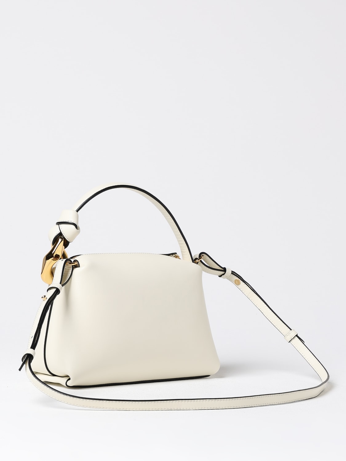 JW ANDERSON HANDTASCHE: Schultertasche damen Jw Anderson, Yellow Cream - Img 3