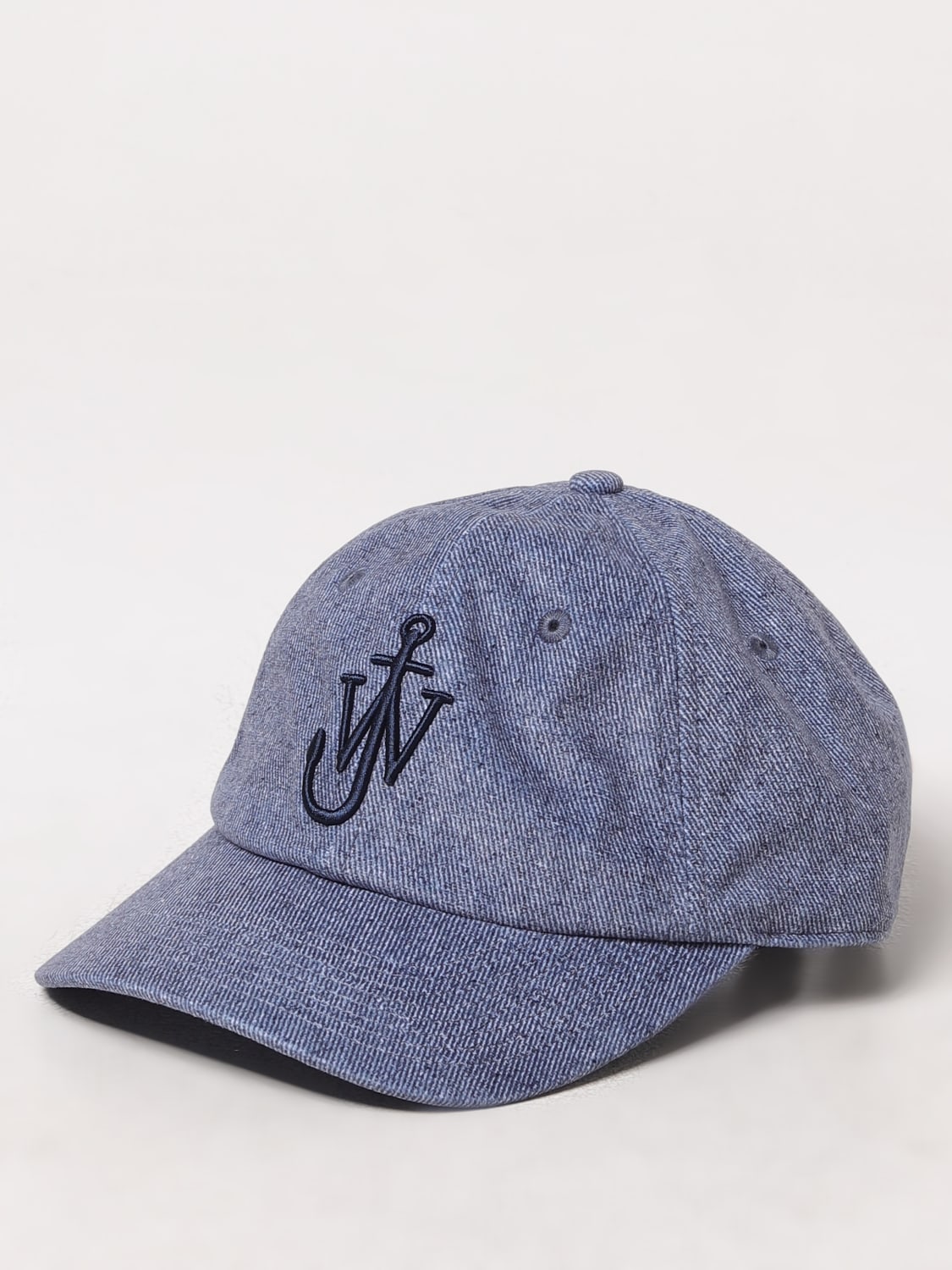 Giglio Cappello da baseball Jw Anderson in denim