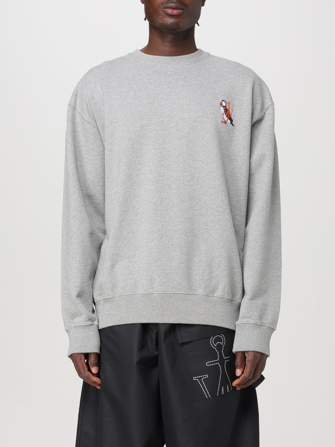 JW ANDERSON SWEATSHIRT: Sweatshirt men Jw Anderson, Grey - Img 1