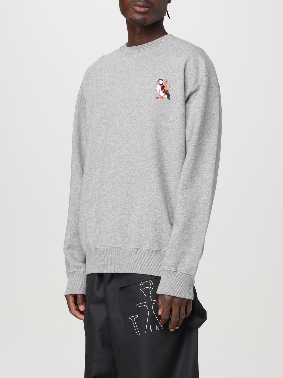 JW ANDERSON SWEATSHIRT: Sweatshirt men Jw Anderson, Grey - Img 4