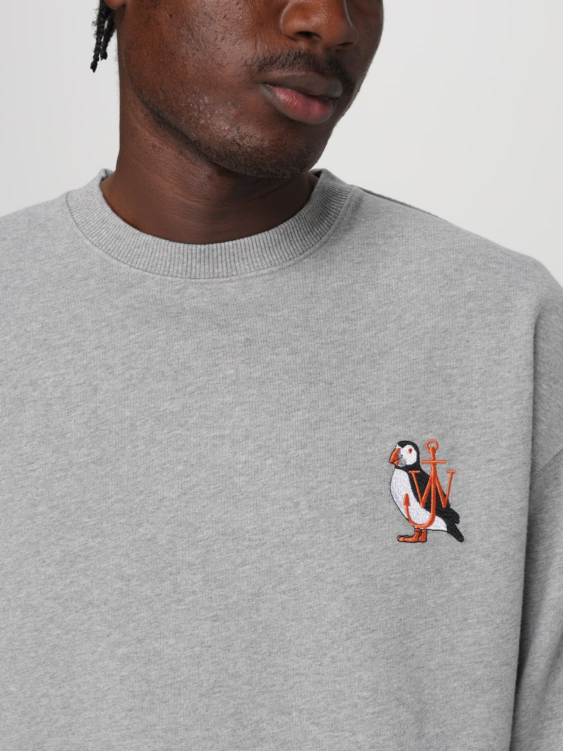 JW ANDERSON SWEATSHIRT: Sweatshirt men Jw Anderson, Grey - Img 5