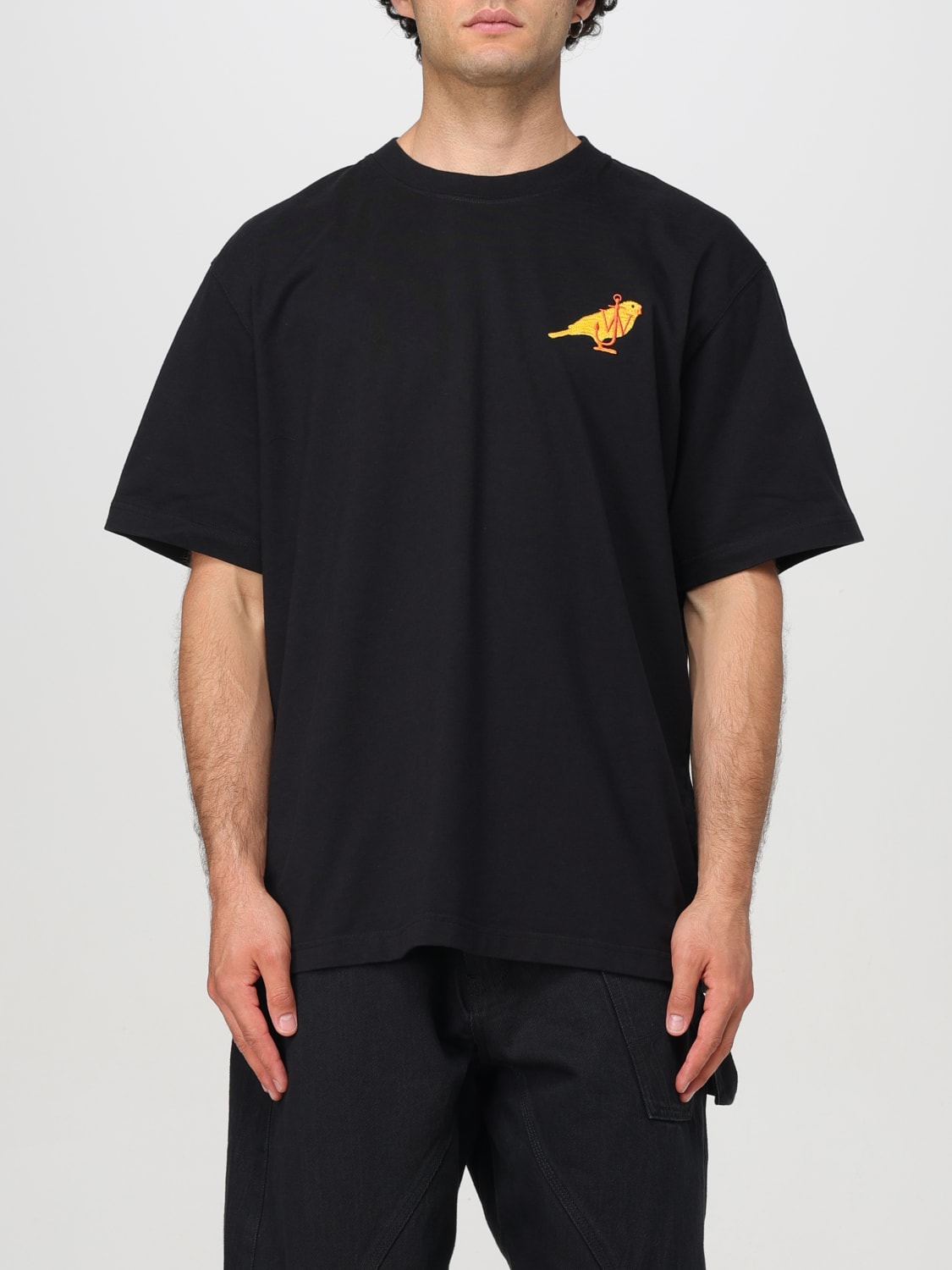 JW ANDERSON T-SHIRT: T-shirt herren Jw Anderson, Schwarz - Img 1