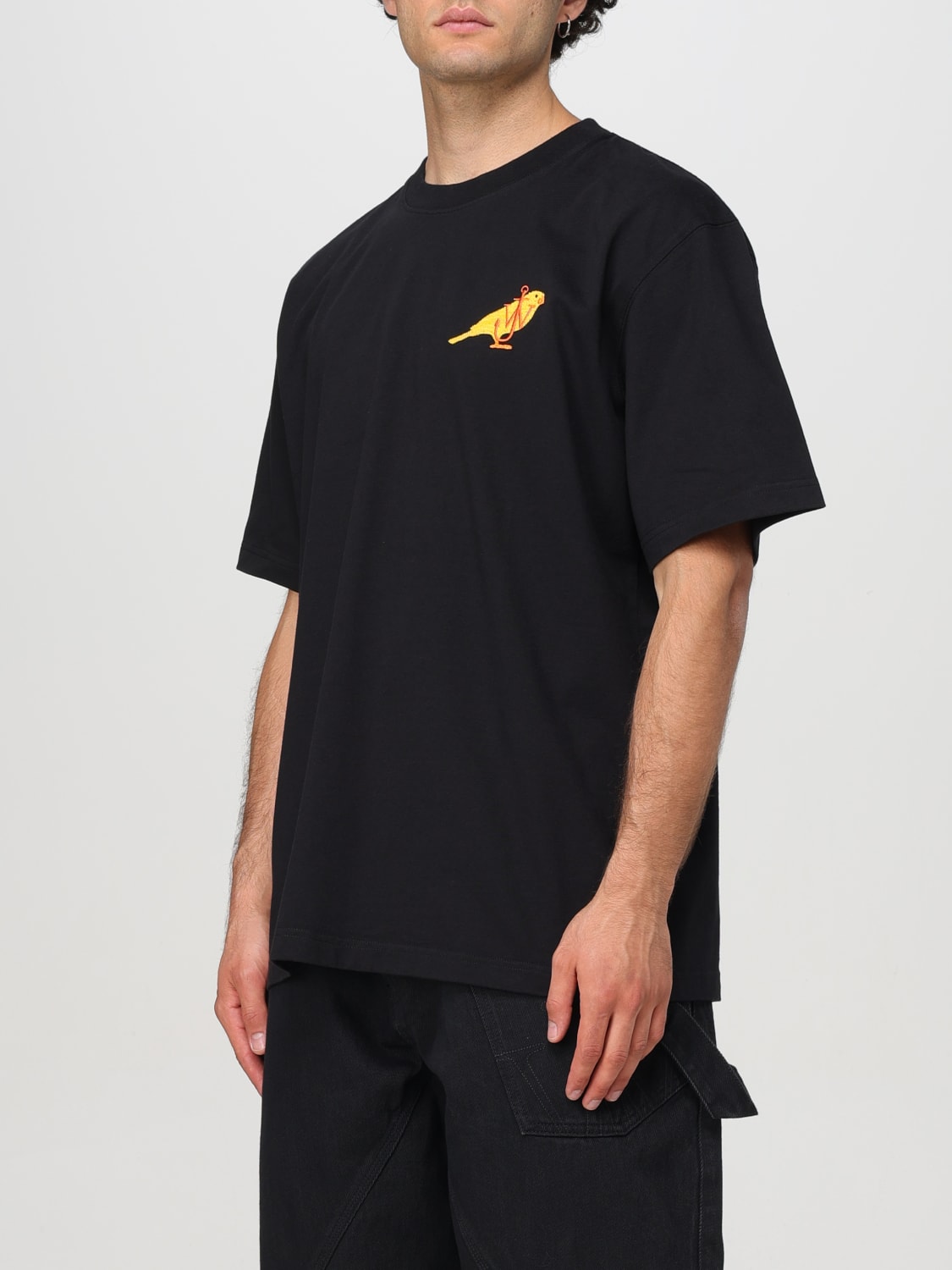 JW ANDERSON T-SHIRT: T-shirt herren Jw Anderson, Schwarz - Img 4