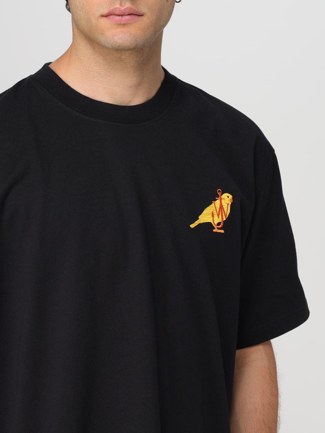 JW ANDERSON T-SHIRT: T-shirt homme Jw Anderson, Noir - Img 5