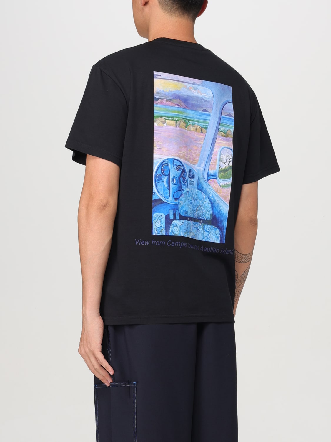 JW ANDERSON T-SHIRT: T-shirt men Jw Anderson, Black - Img 3