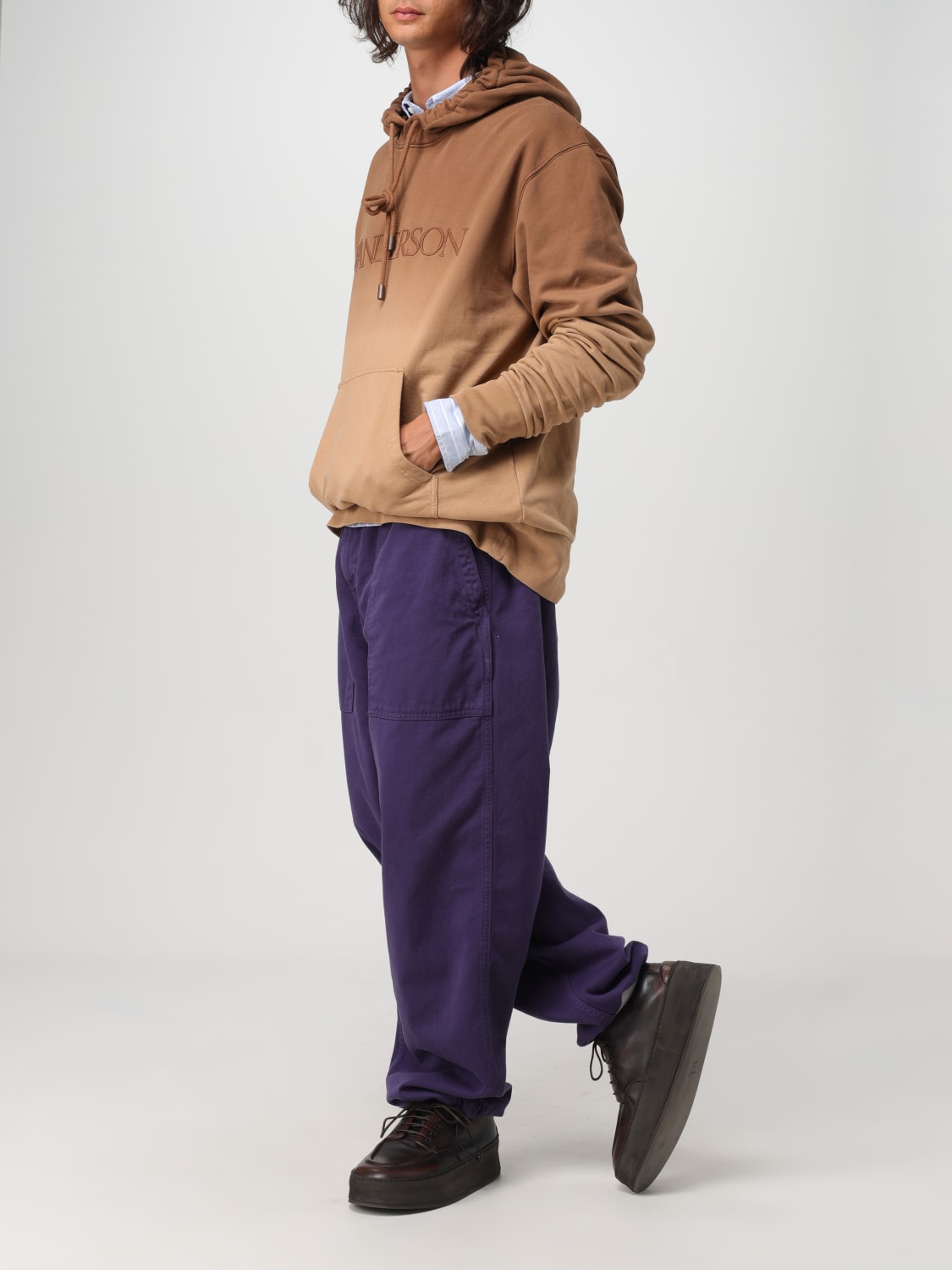 JW ANDERSON SWEATSHIRT: Sweatshirt men Jw Anderson, Brown - Img 2