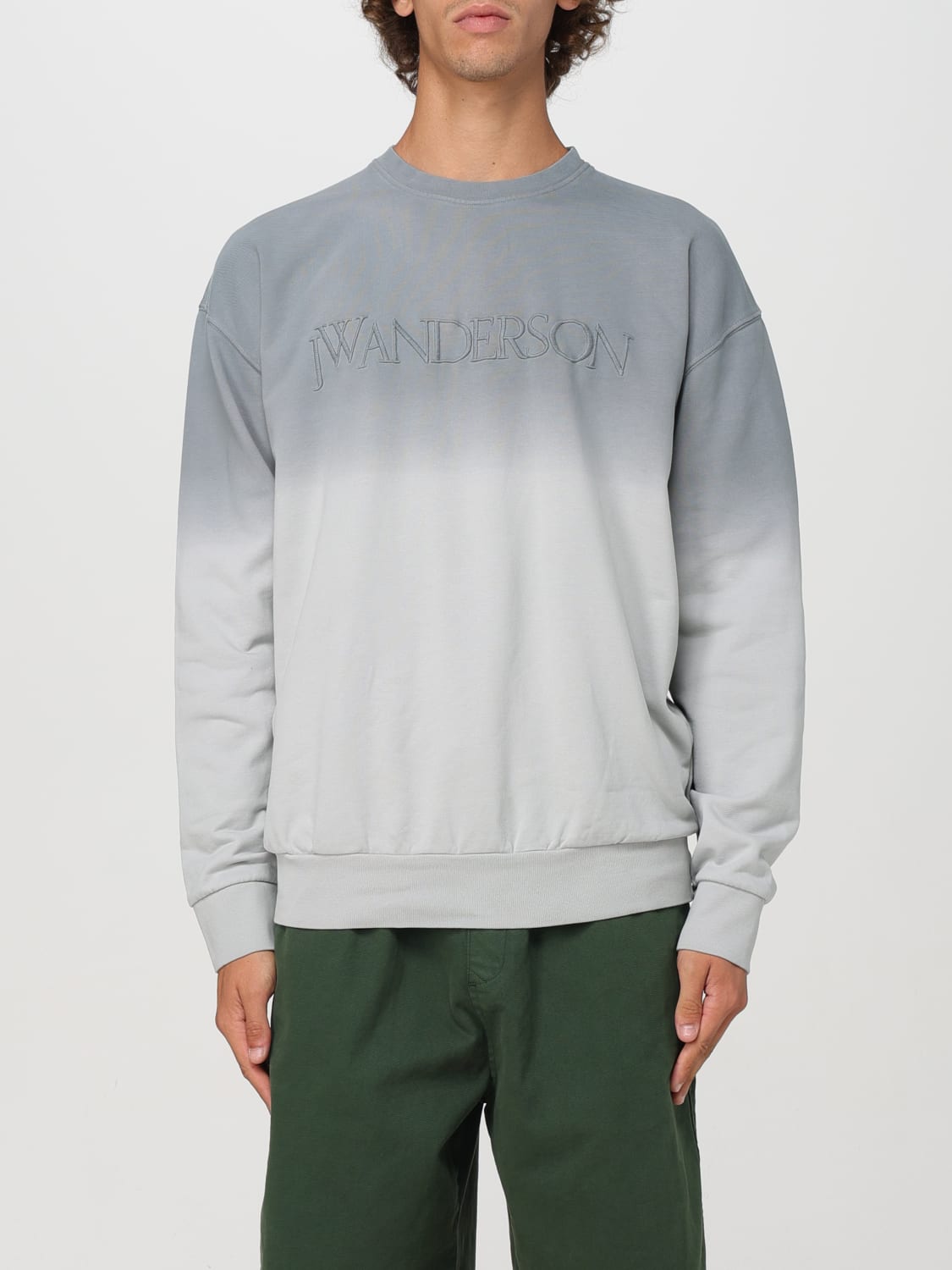 JW ANDERSON SUDADERA: Sudadera hombre Jw Anderson, Gris - Img 1