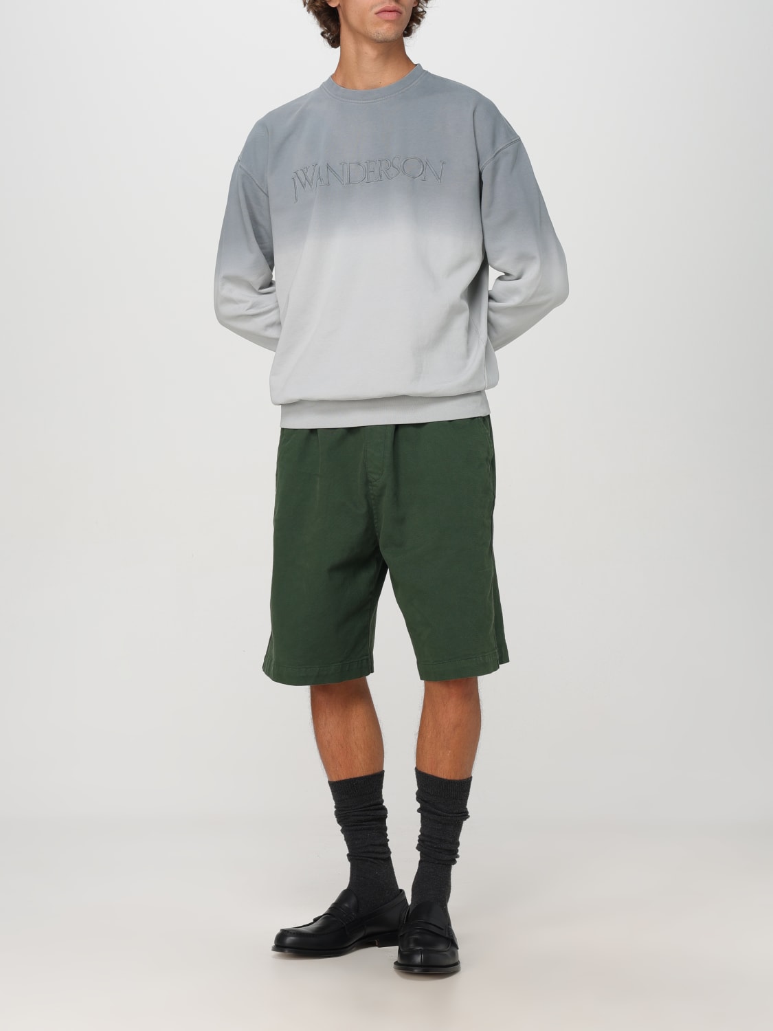 JW ANDERSON SUDADERA: Sudadera hombre Jw Anderson, Gris - Img 2