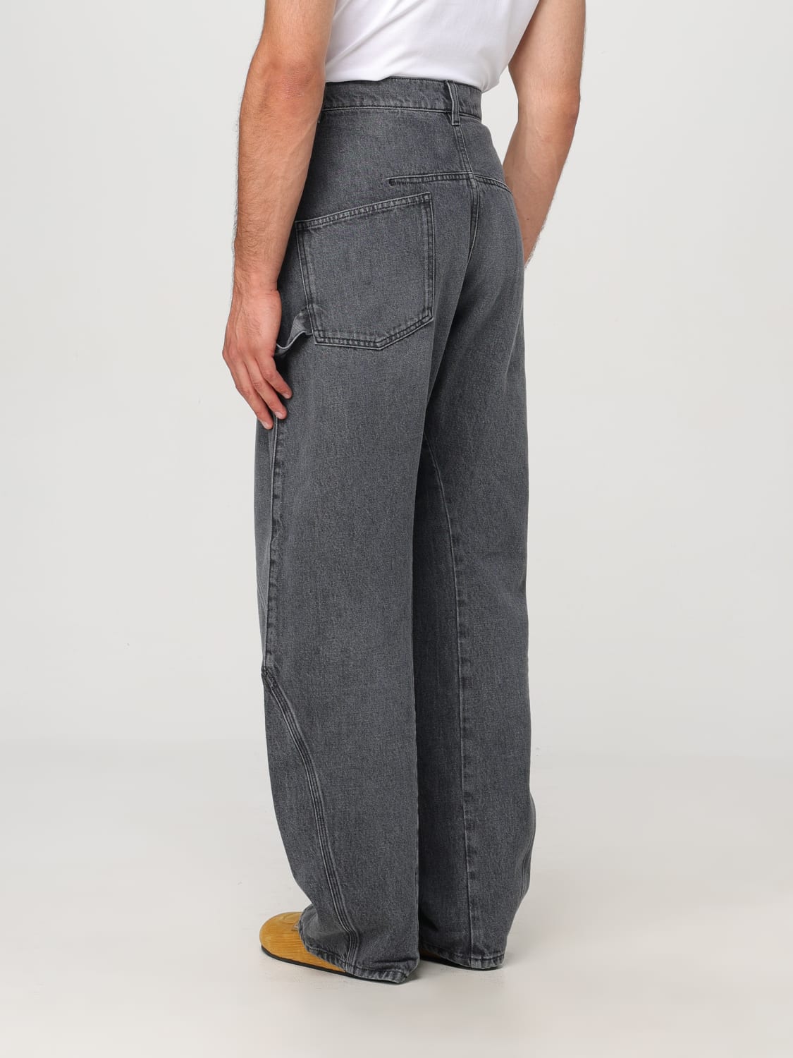 JW ANDERSON JEANS: Jeans men Jw Anderson, Grey - Img 3