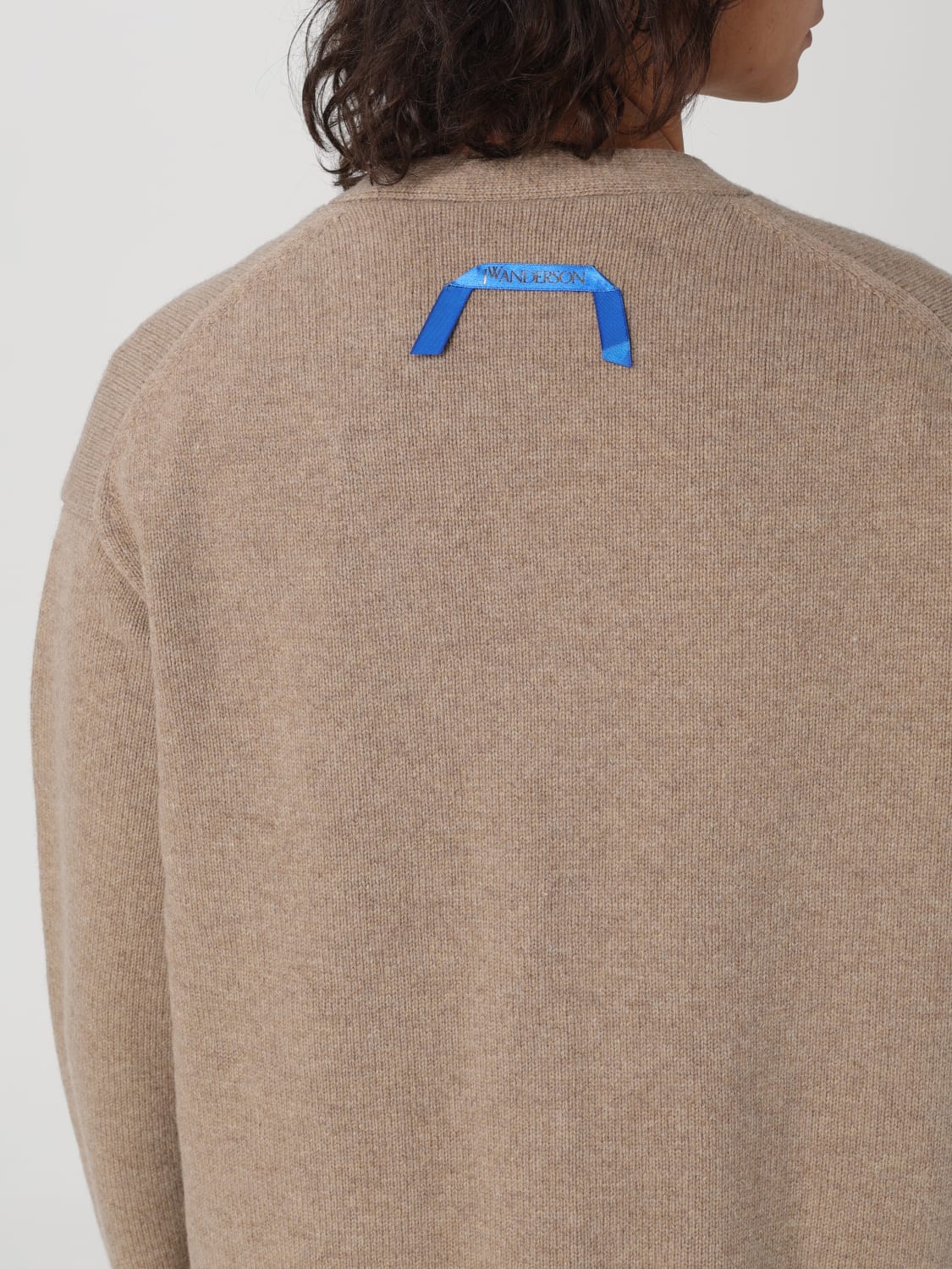 JW ANDERSON CARDIGAN: Sweater men Jw Anderson, Beige - Img 5