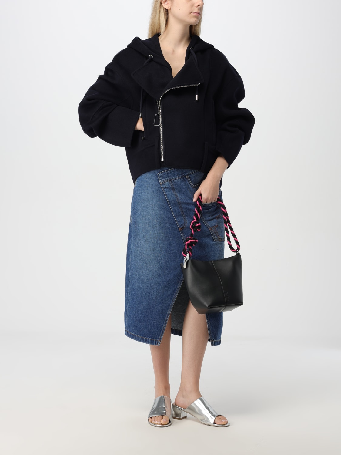 JW ANDERSON MINI BAG: Shoulder bag woman Jw Anderson, Black - Img 2