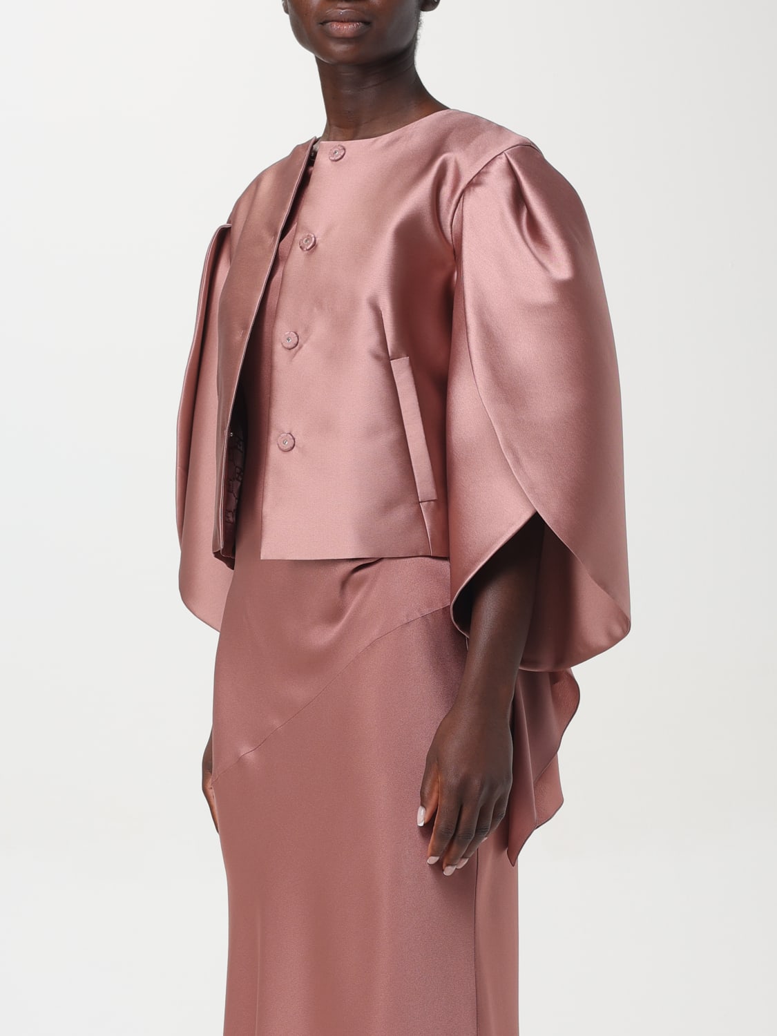 ALBERTA FERRETTI JACKET: Blazer woman Alberta Ferretti, Pink - Img 4