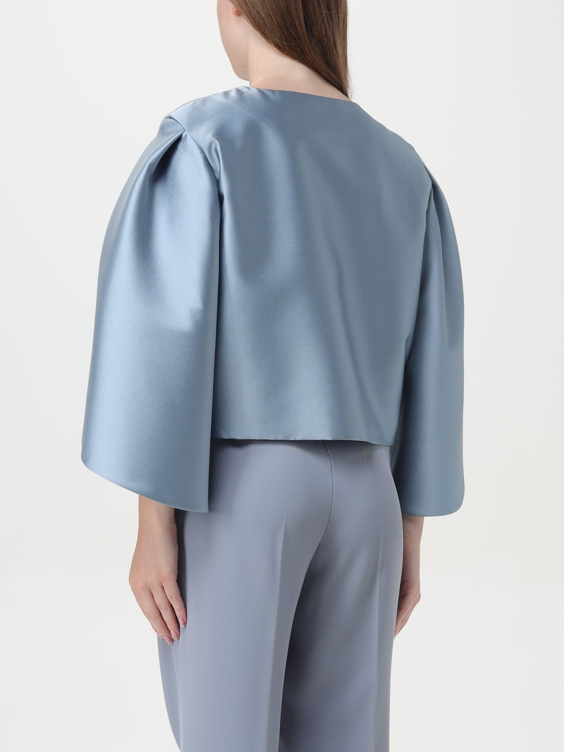 ALBERTA FERRETTI JACKET: Blazer woman Alberta Ferretti, Sky Blue - Img 3