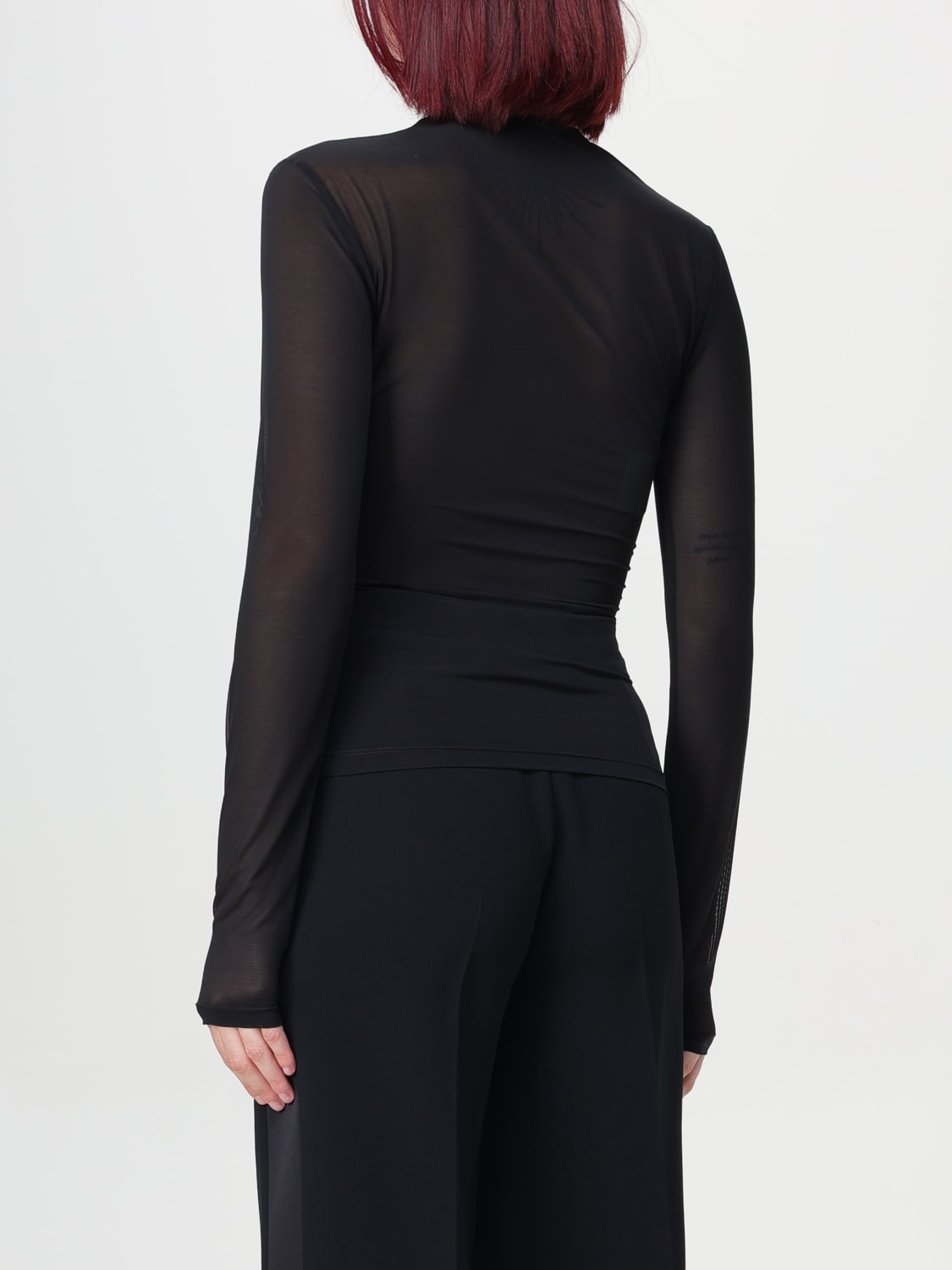 ALBERTA FERRETTI トップス: トップス レディース Alberta Ferretti, ブラック - Img 2