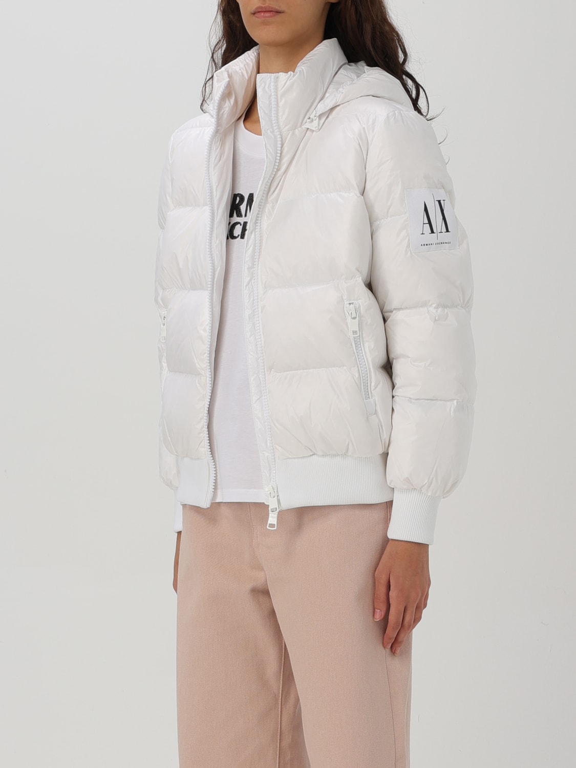 ARMANI EXCHANGE: Jacket woman - White | Armani Exchange jacket