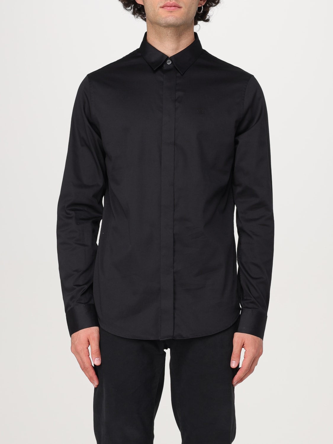 ARMANI EXCHANGE CHEMISE: Chemise homme Armani Exchange, Noir - Img 1