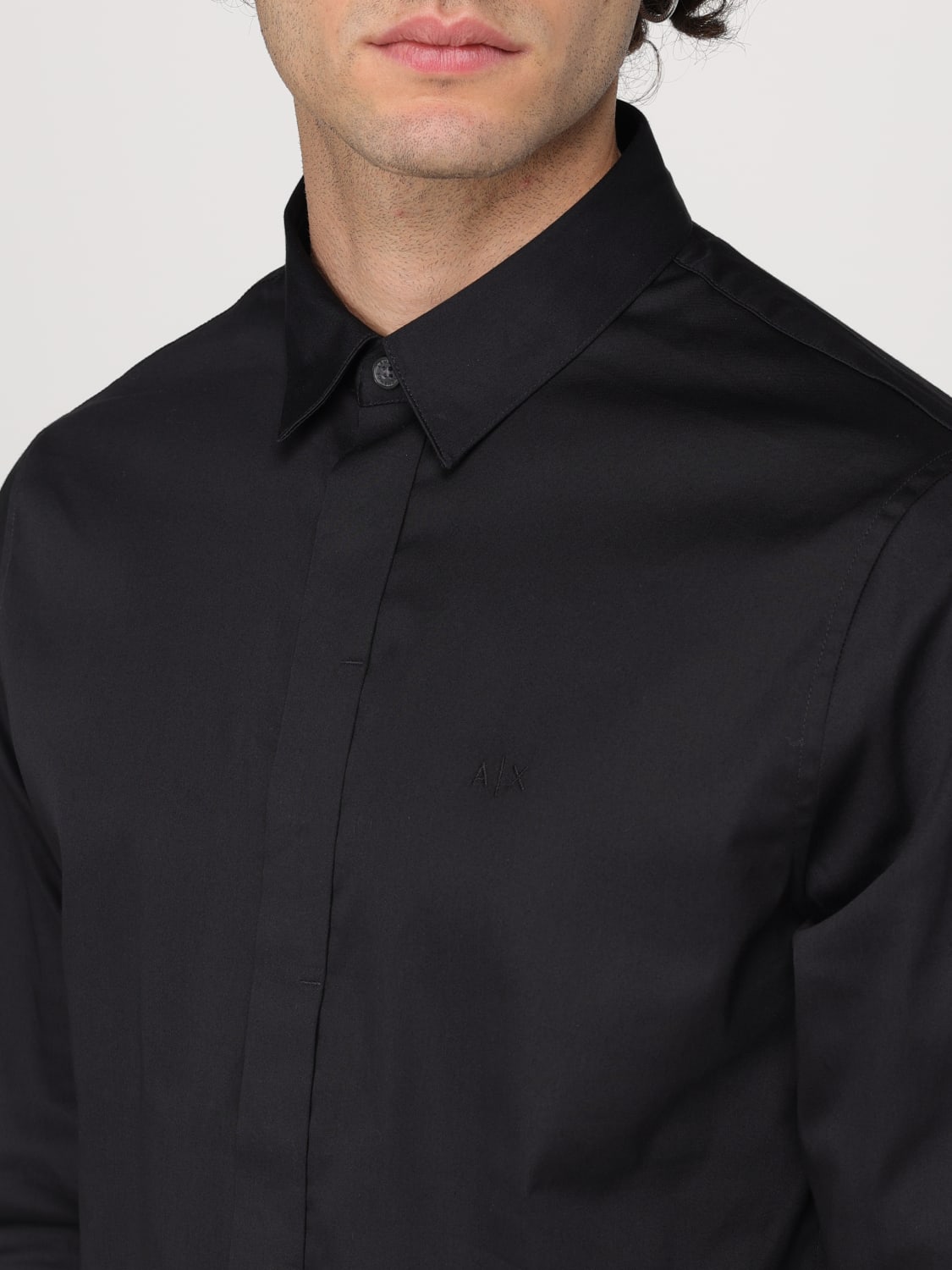 ARMANI EXCHANGE CHEMISE: Chemise homme Armani Exchange, Noir - Img 3