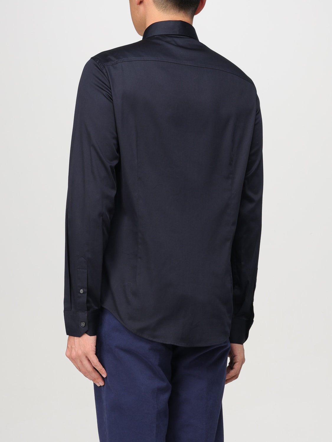 ARMANI EXCHANGE CHEMISE: Chemise homme Armani Exchange, Bleu Marine - Img 2