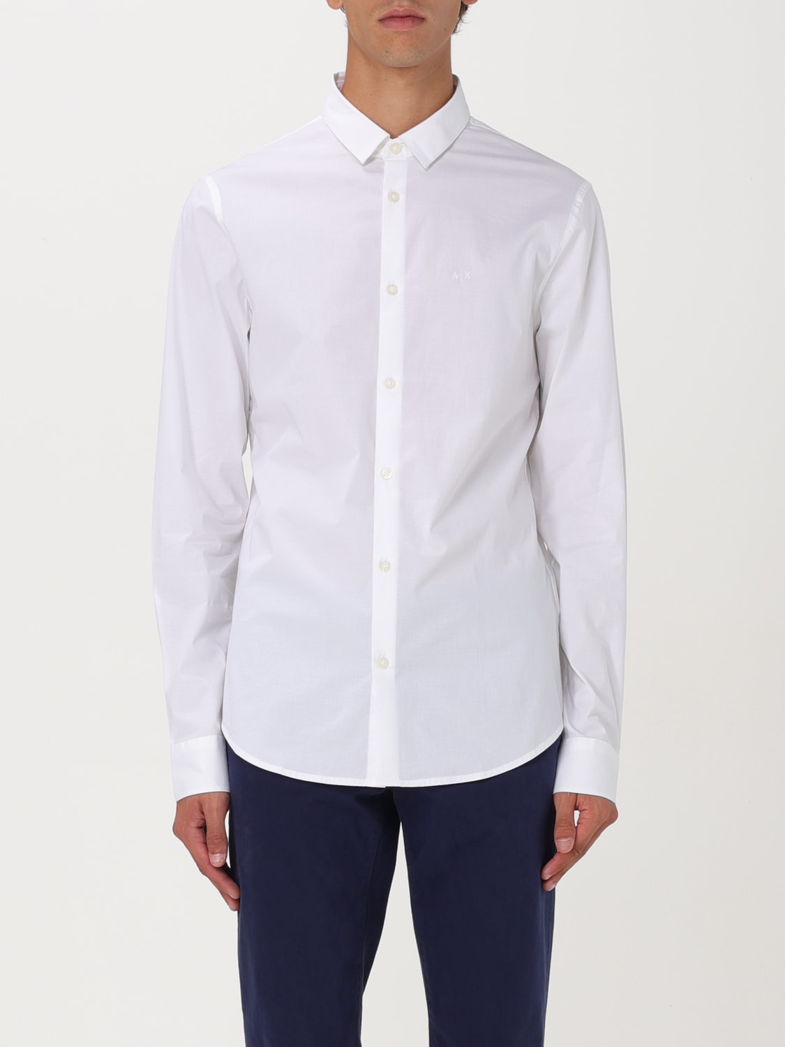 ARMANI EXCHANGE CAMICIA: Camicia Armani Exchange in cotone , Bianco - Img 1